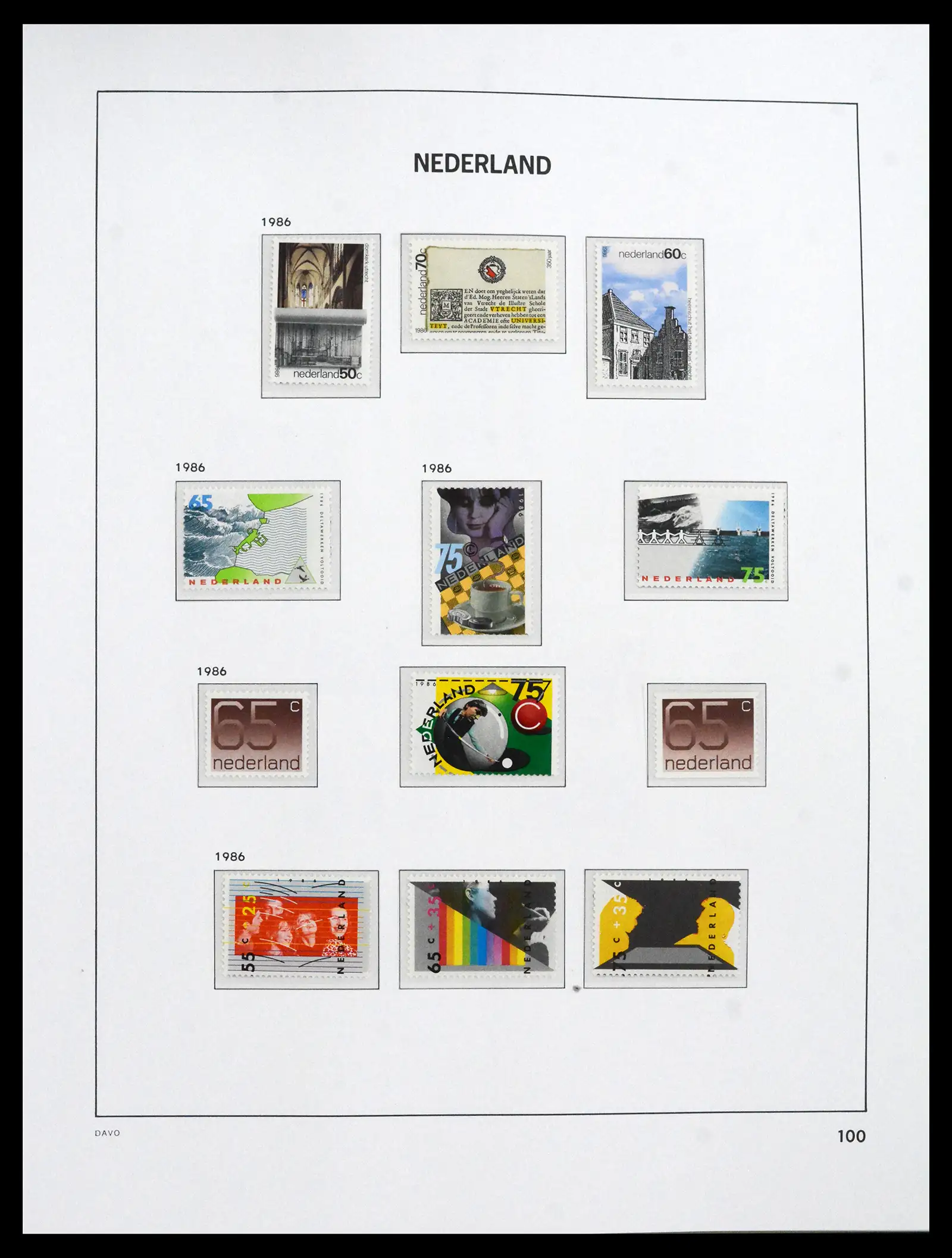 41839 0086 - Postzegelverzameling 41839 Nederland compleet 1945-2013.