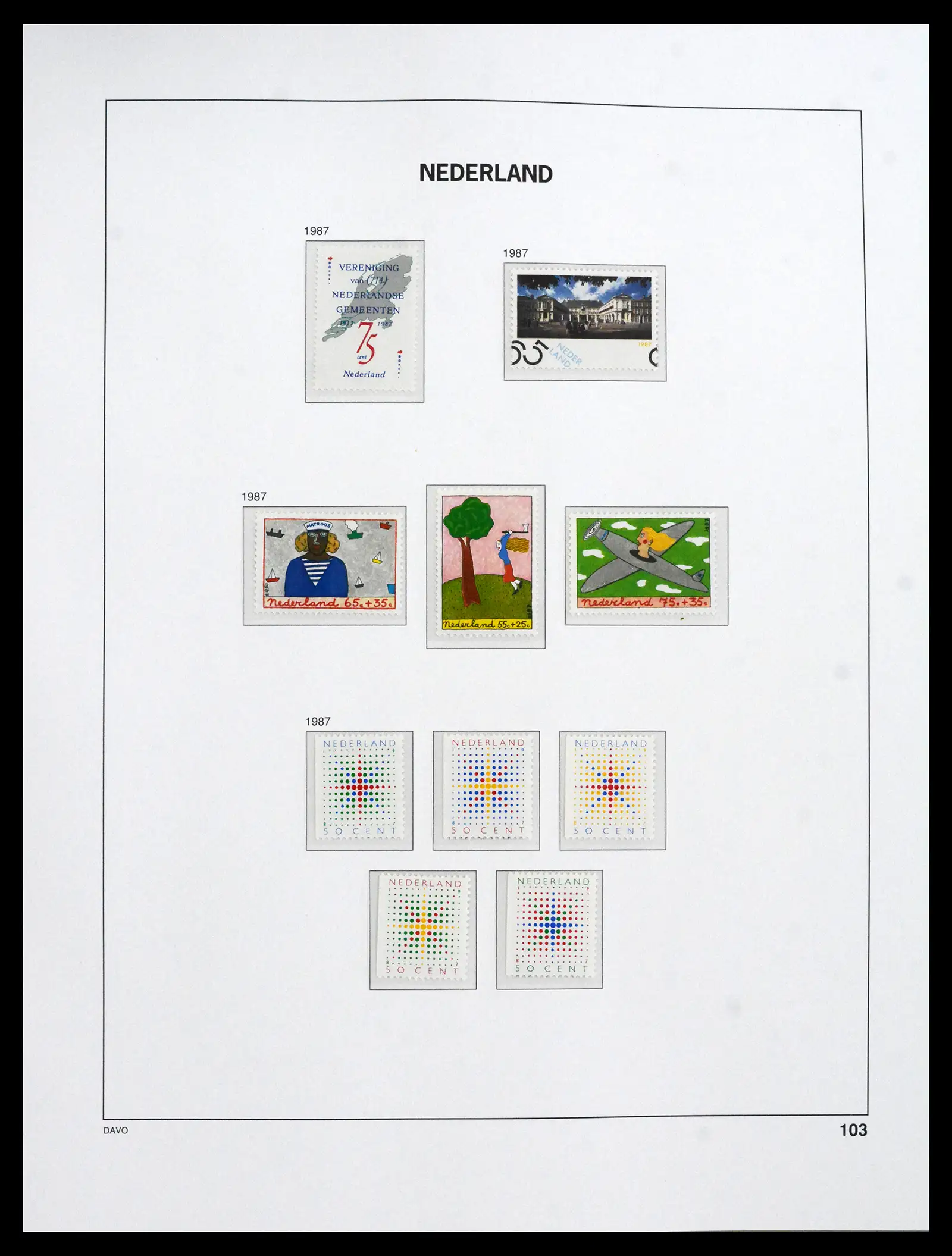 41839 0090 - Postzegelverzameling 41839 Nederland compleet 1945-2013.