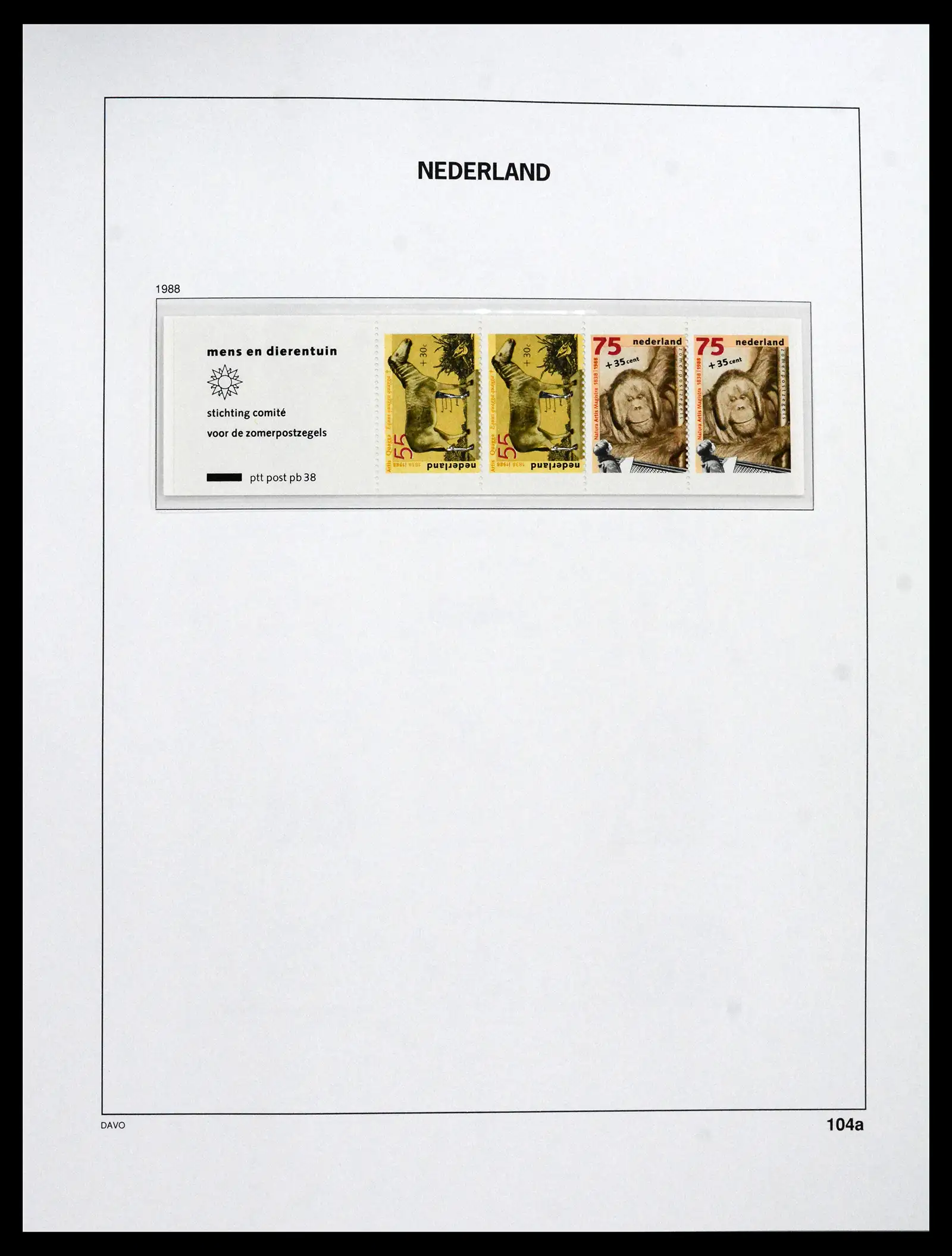 41839 0093 - Postzegelverzameling 41839 Nederland compleet 1945-2013.