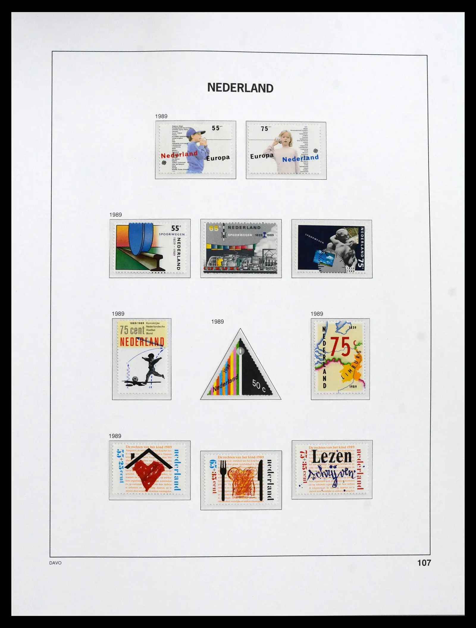 41839 0098 - Postzegelverzameling 41839 Nederland compleet 1945-2013.