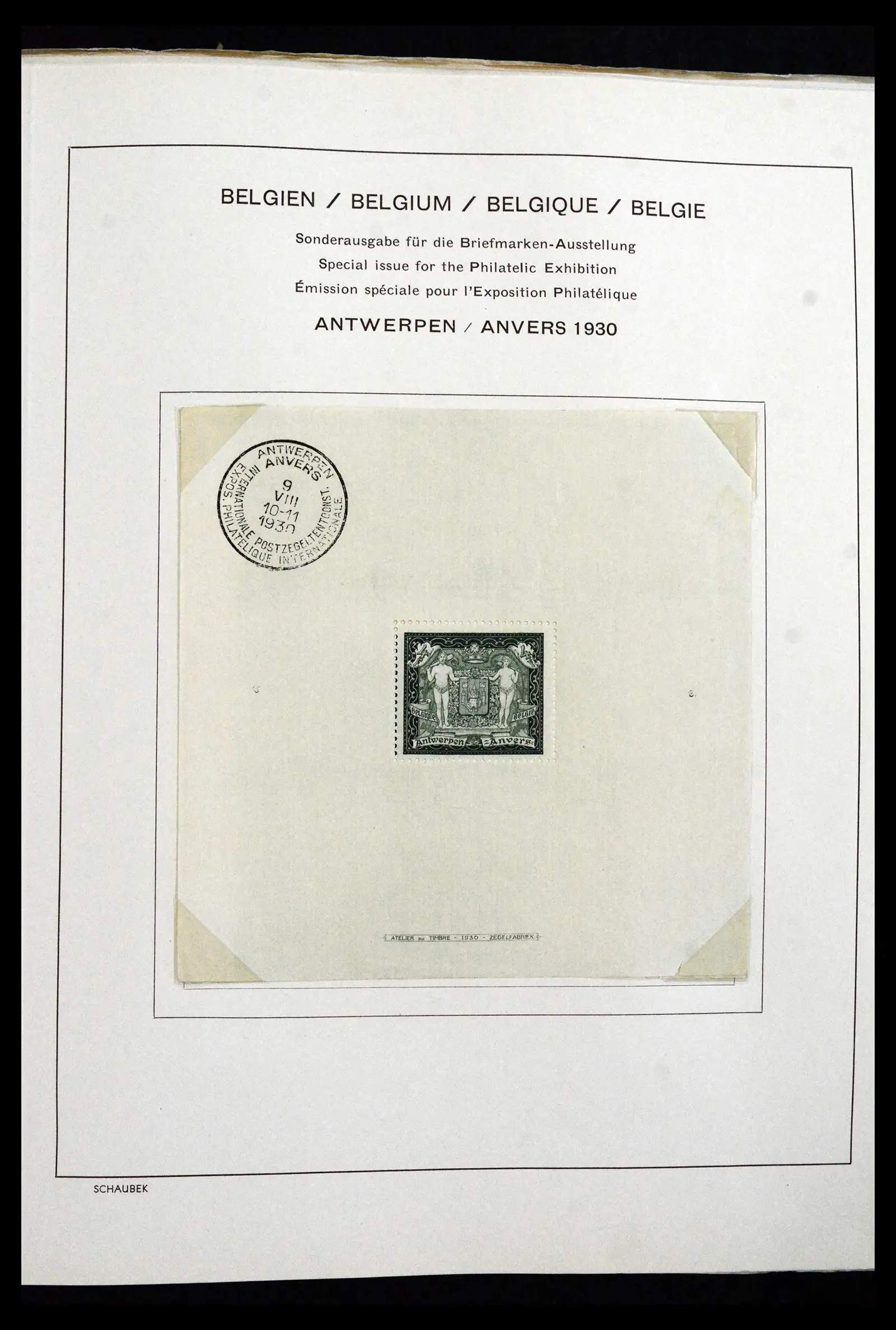 41840 0004 - Stamp collection 41840 World blocs 1925-1961.