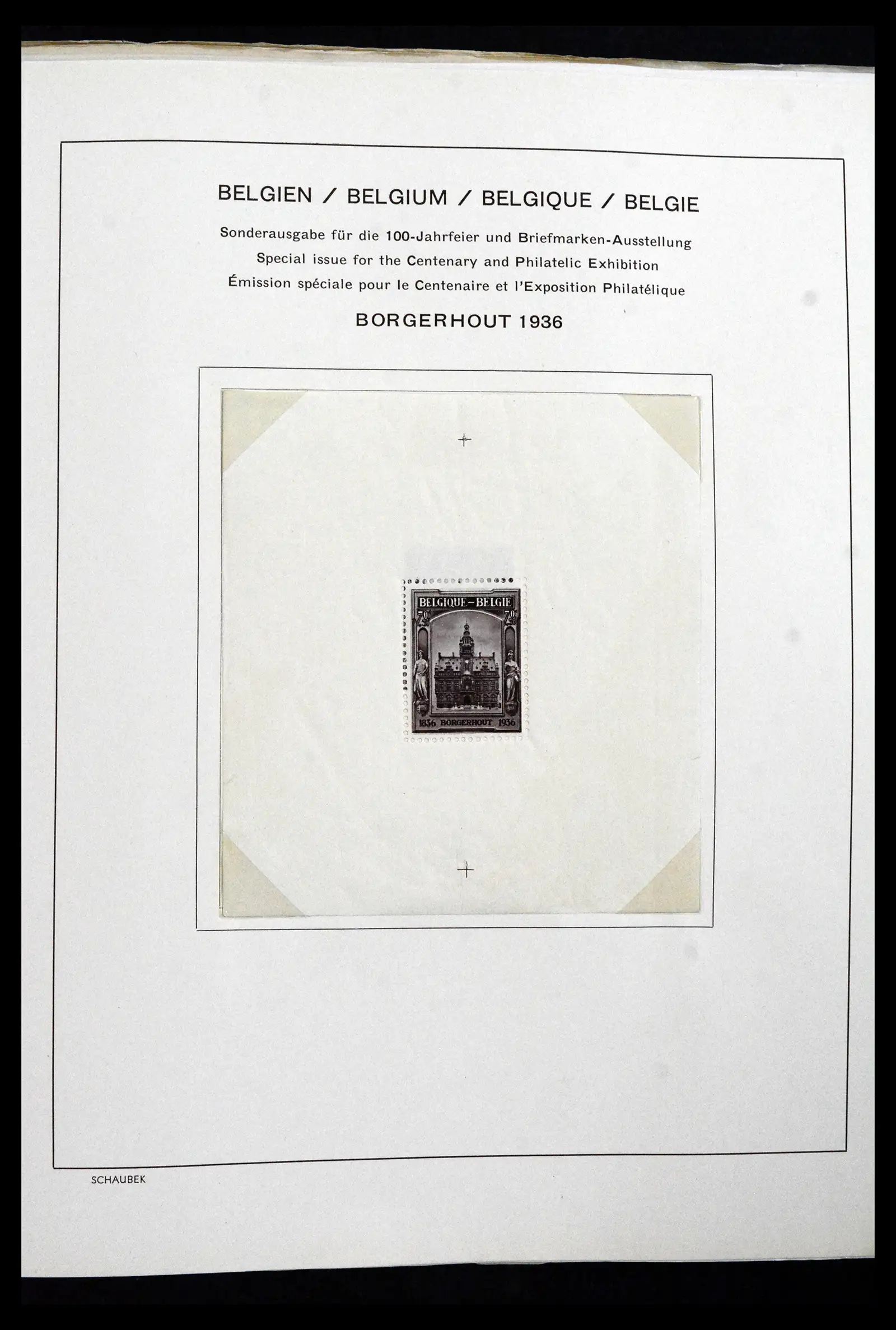 41840 0013 - Stamp collection 41840 World blocs 1925-1961.