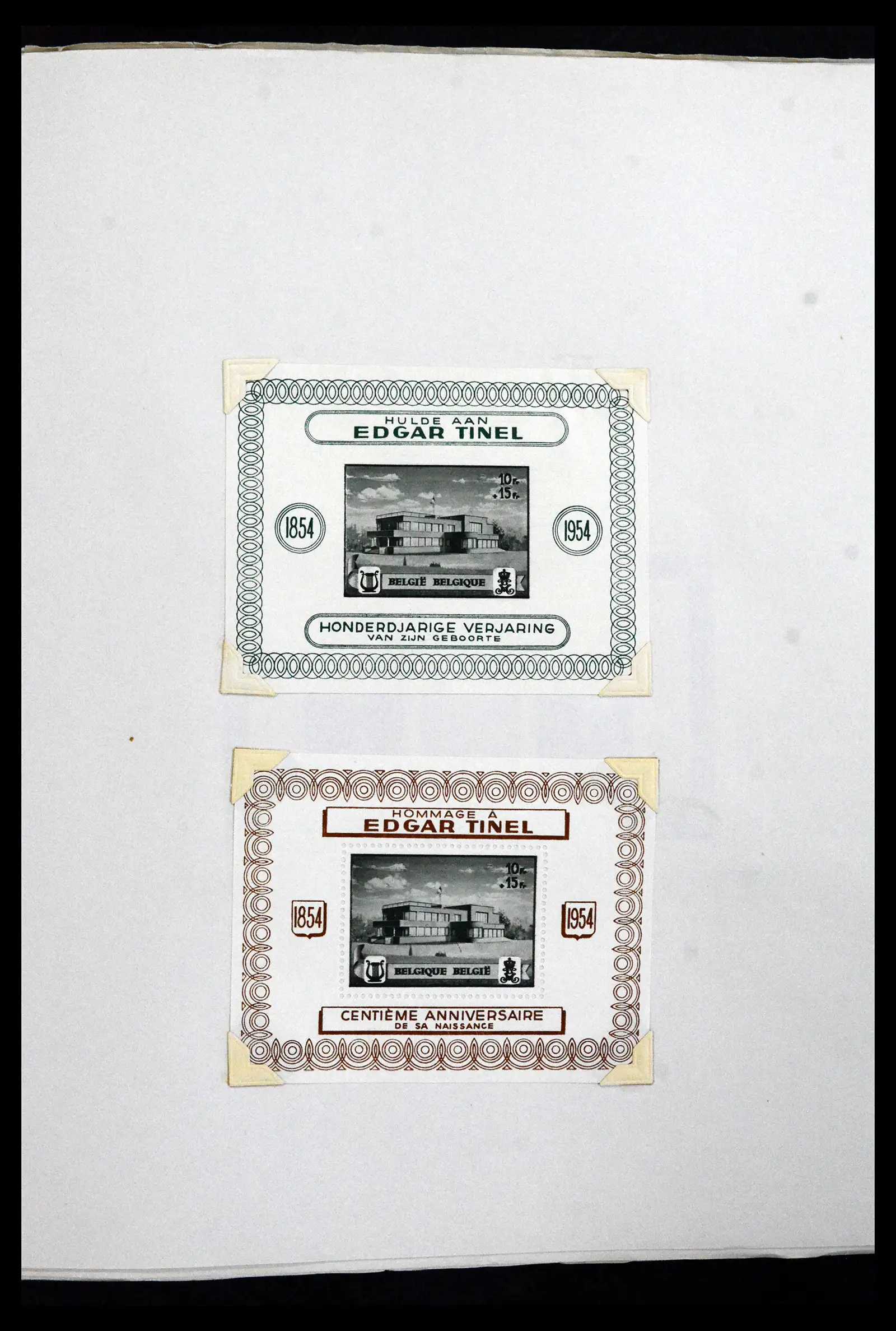 41840 0021 - Postzegelverzameling 41840 Wereld blokken 1925-1961.