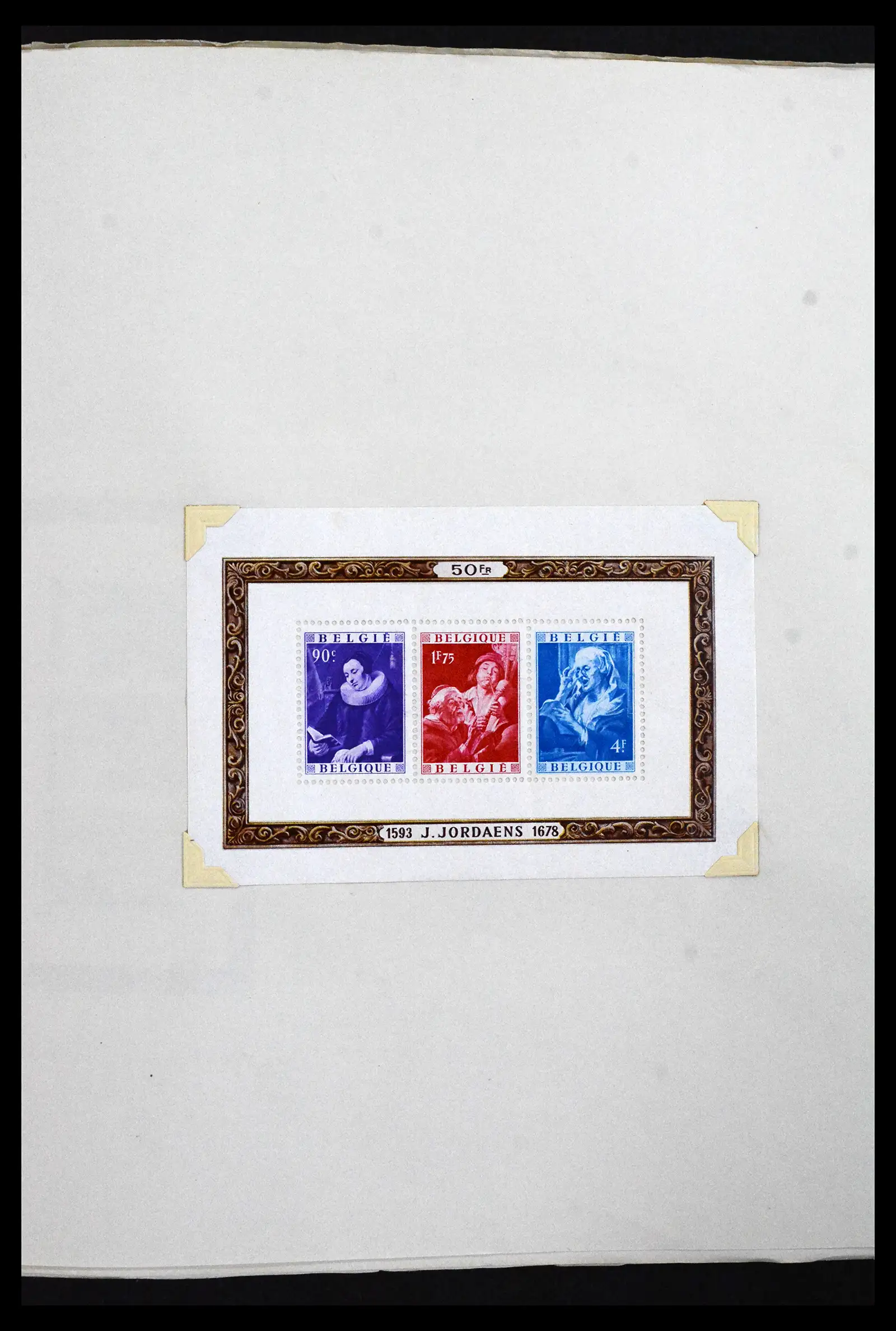 41840 0022 - Postzegelverzameling 41840 Wereld blokken 1925-1961.