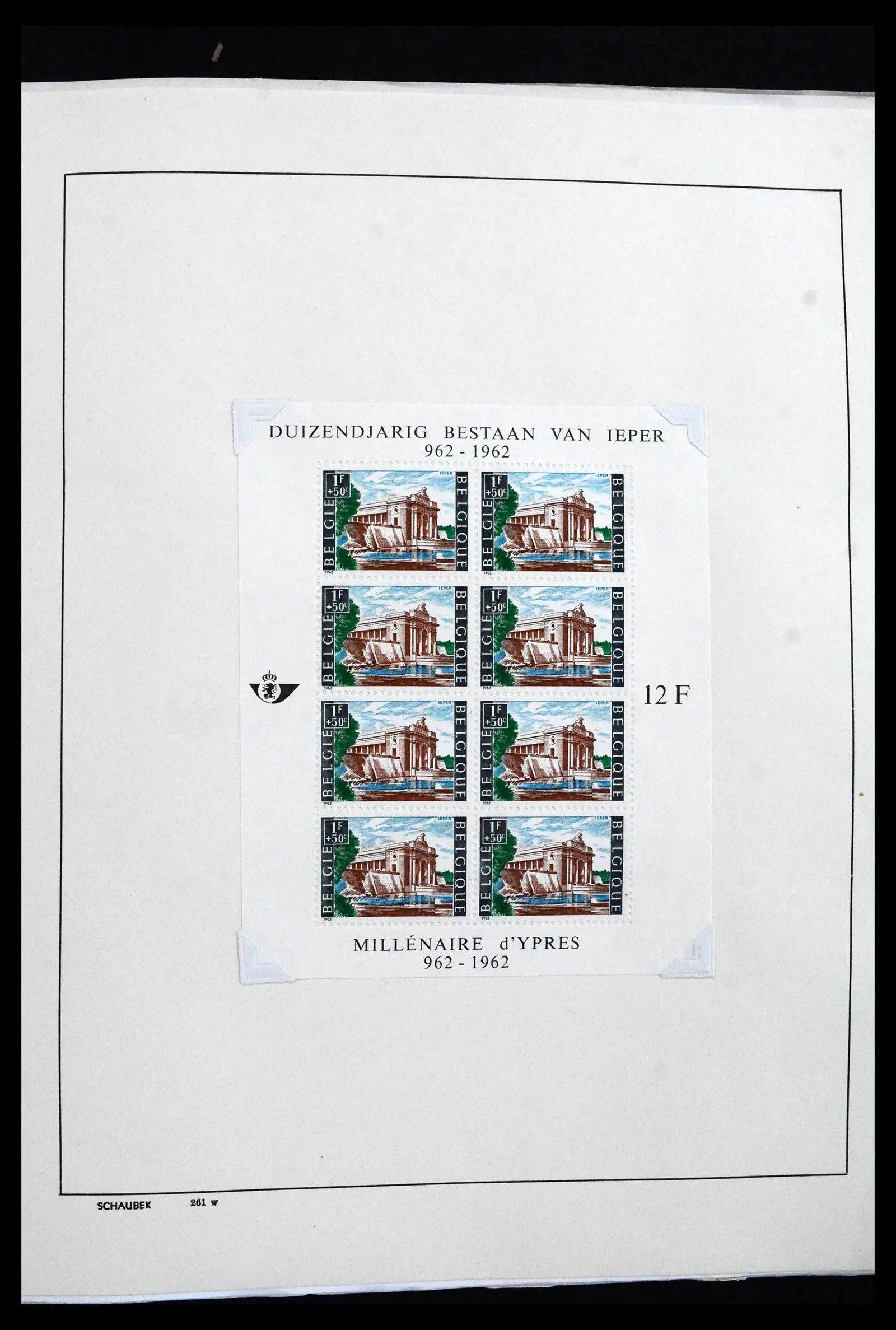 41840 0027 - Postzegelverzameling 41840 Wereld blokken 1925-1961.