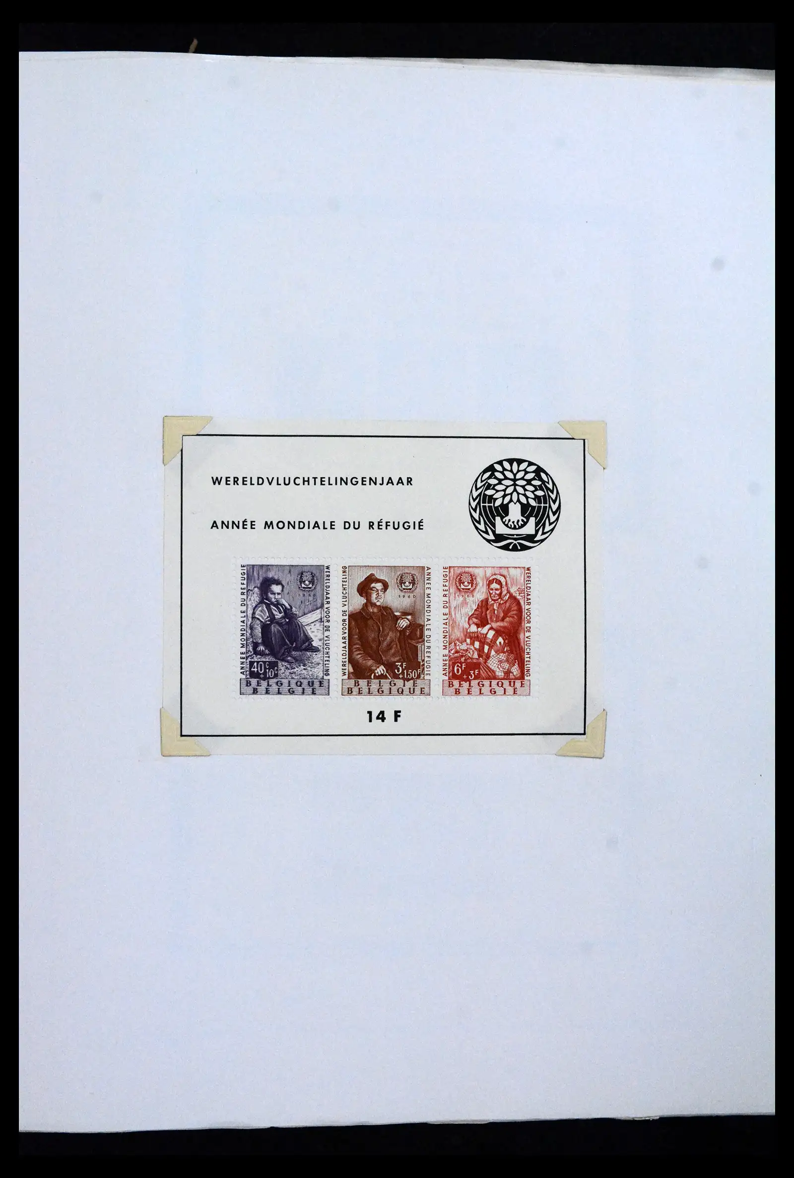 41840 0029 - Postzegelverzameling 41840 Wereld blokken 1925-1961.