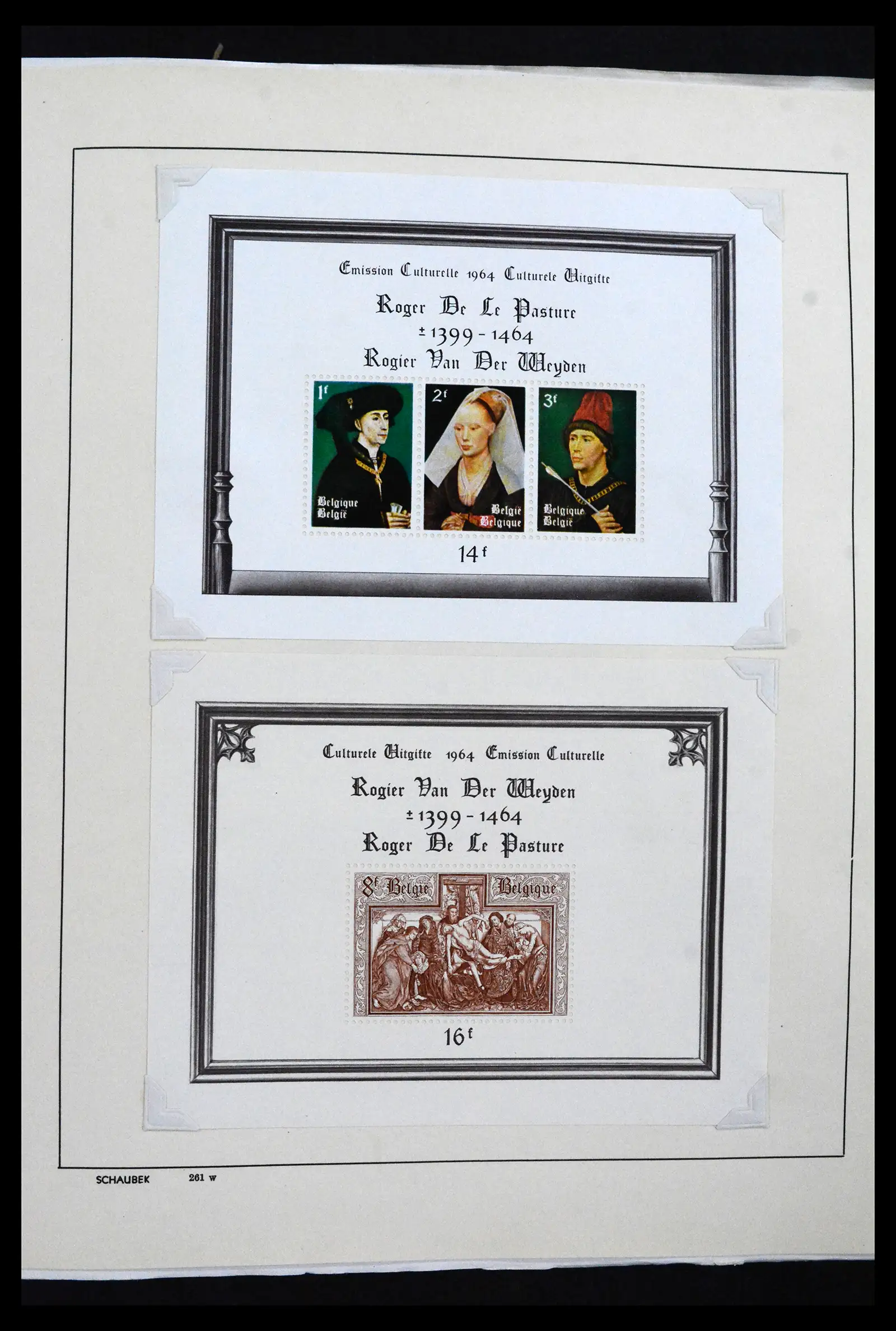 41840 0030 - Postzegelverzameling 41840 Wereld blokken 1925-1961.