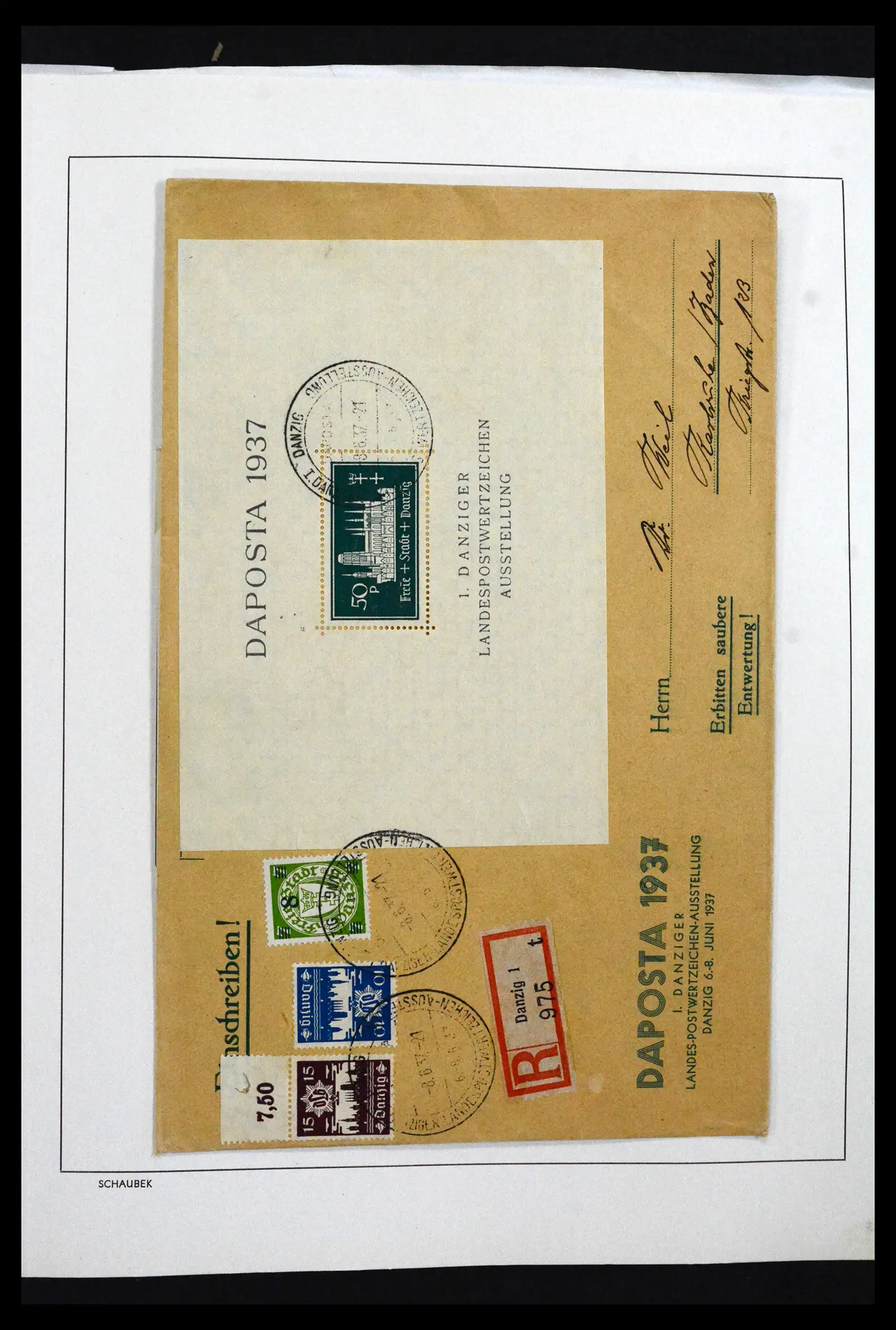 41840 0035 - Postzegelverzameling 41840 Wereld blokken 1925-1961.