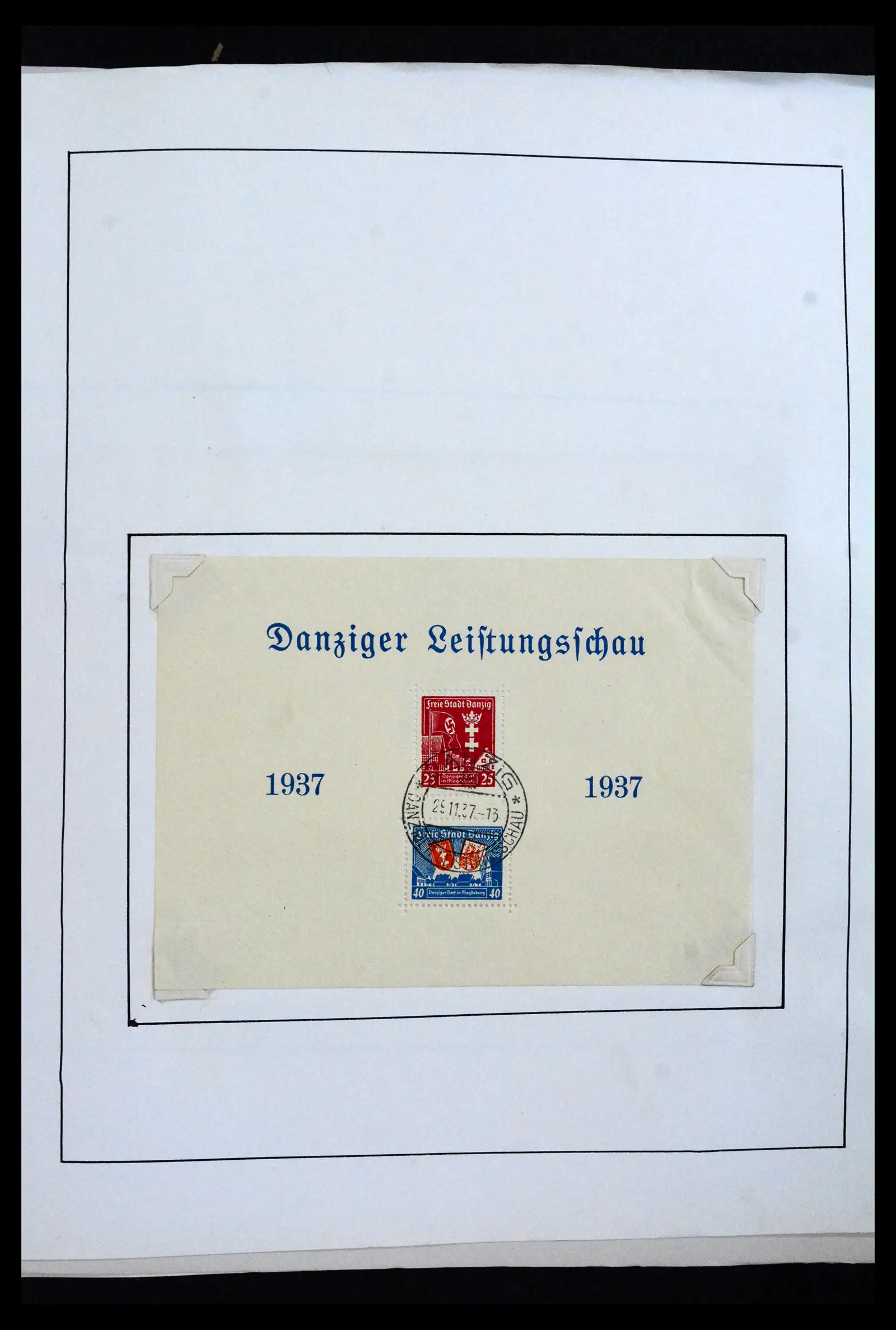 41840 0039 - Postzegelverzameling 41840 Wereld blokken 1925-1961.