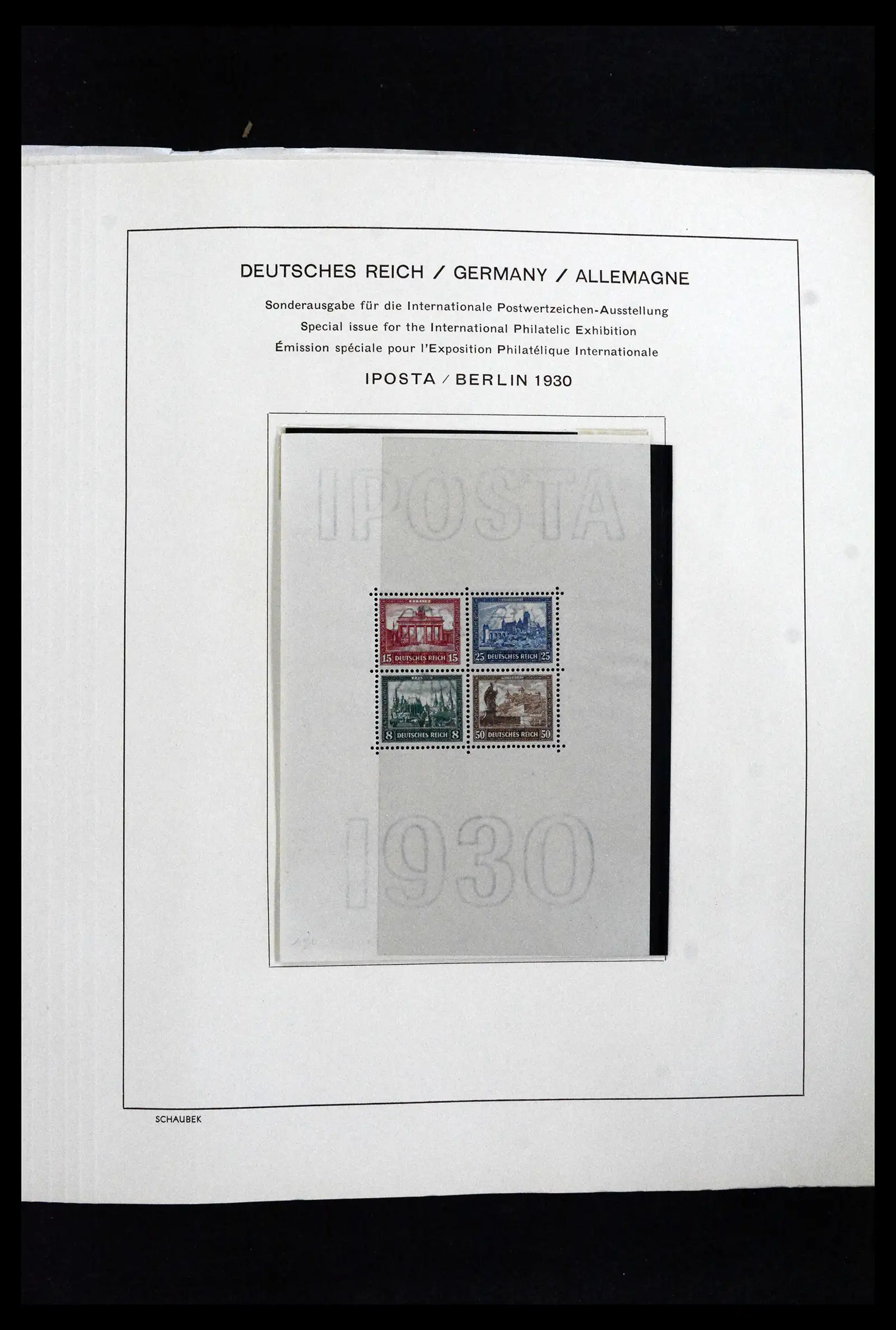 41840 0041 - Postzegelverzameling 41840 Wereld blokken 1925-1961.