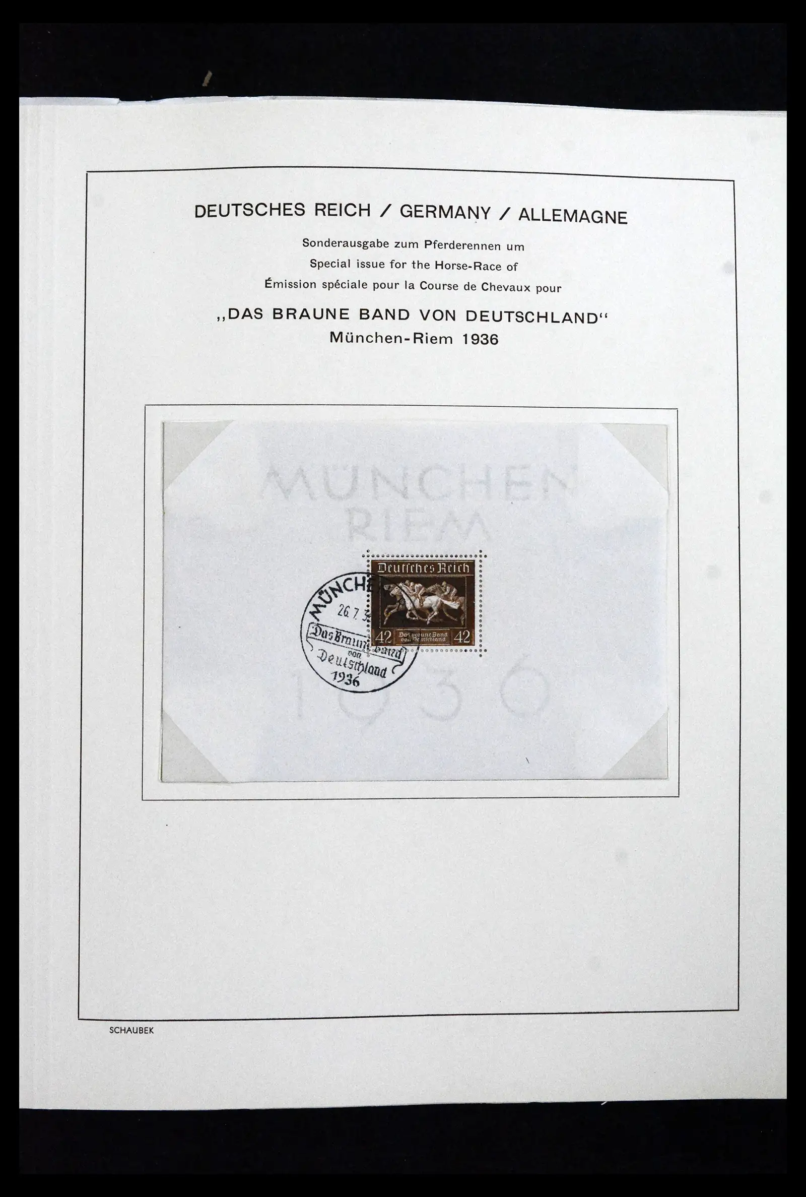 41840 0043 - Postzegelverzameling 41840 Wereld blokken 1925-1961.