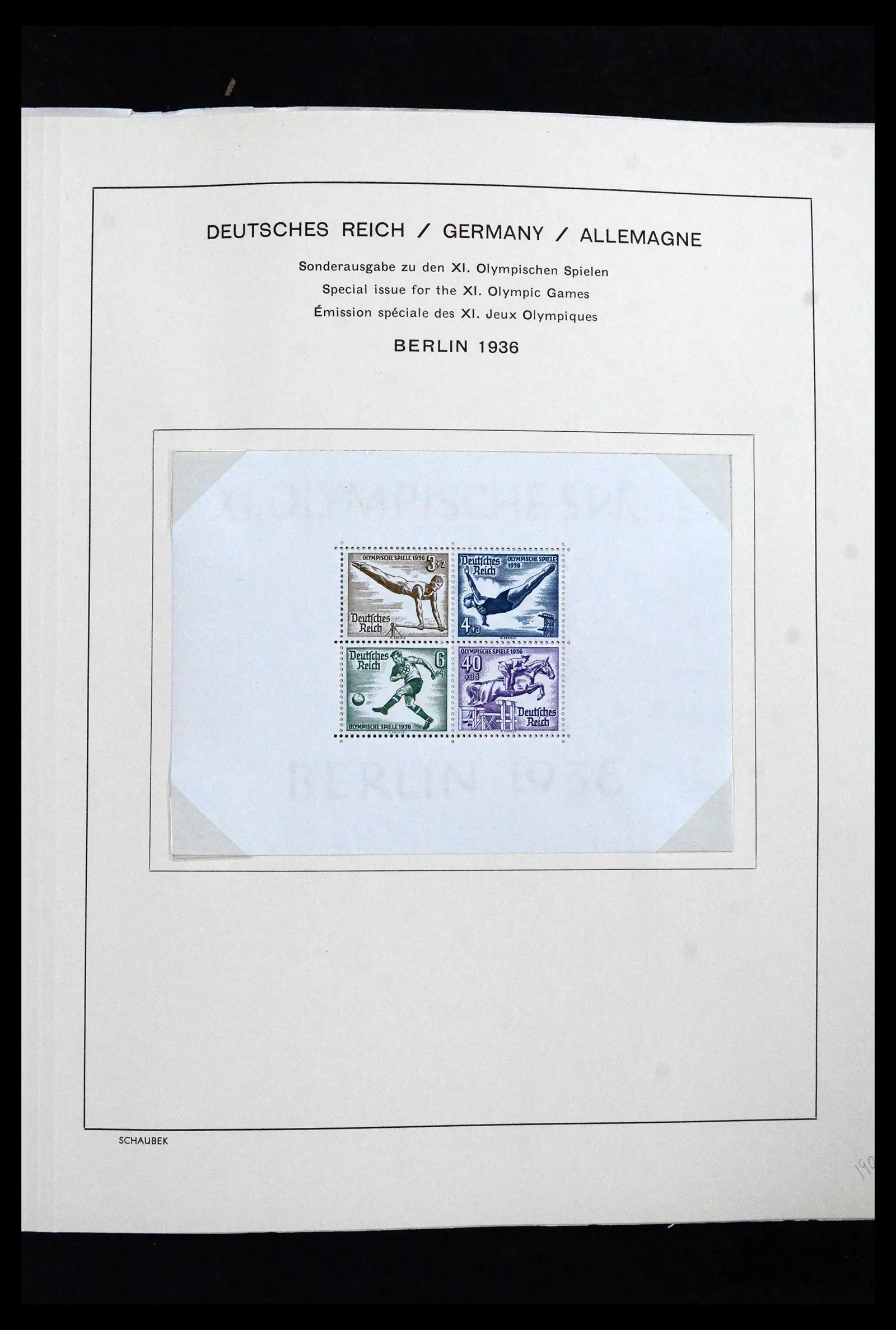 41840 0044 - Postzegelverzameling 41840 Wereld blokken 1925-1961.