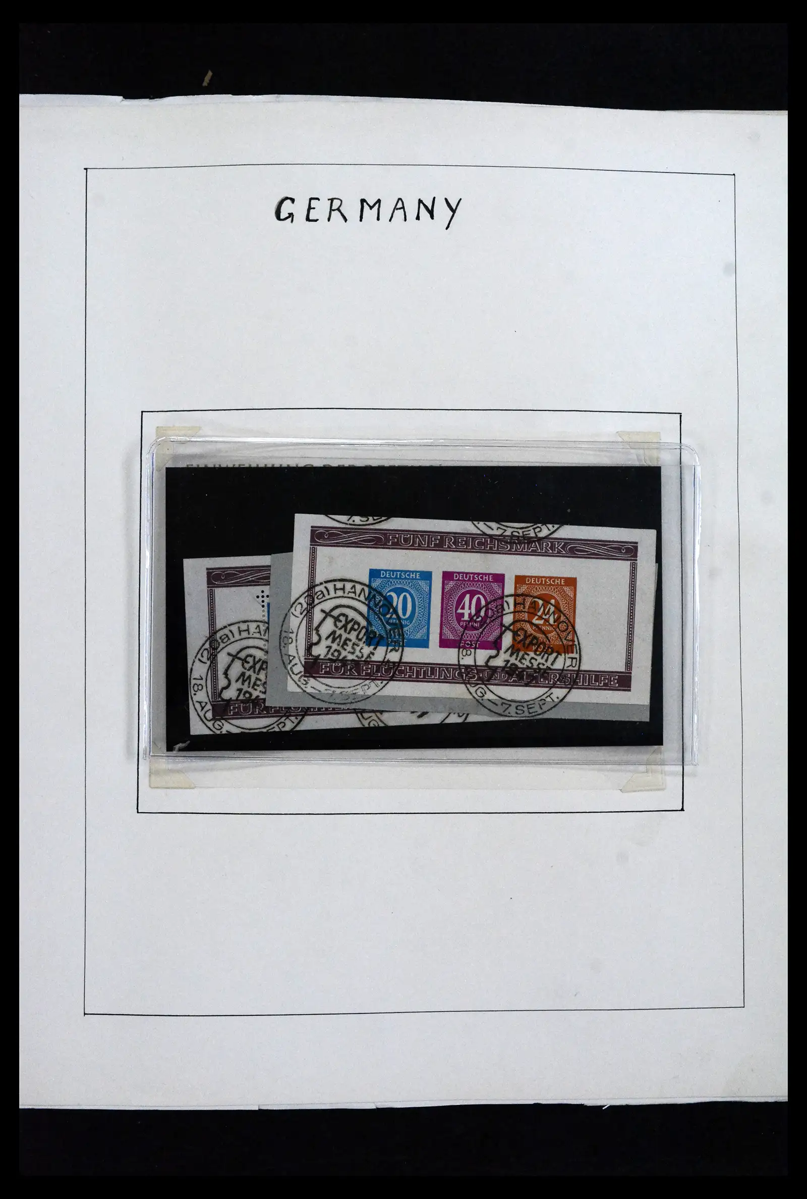 41840 0051 - Postzegelverzameling 41840 Wereld blokken 1925-1961.