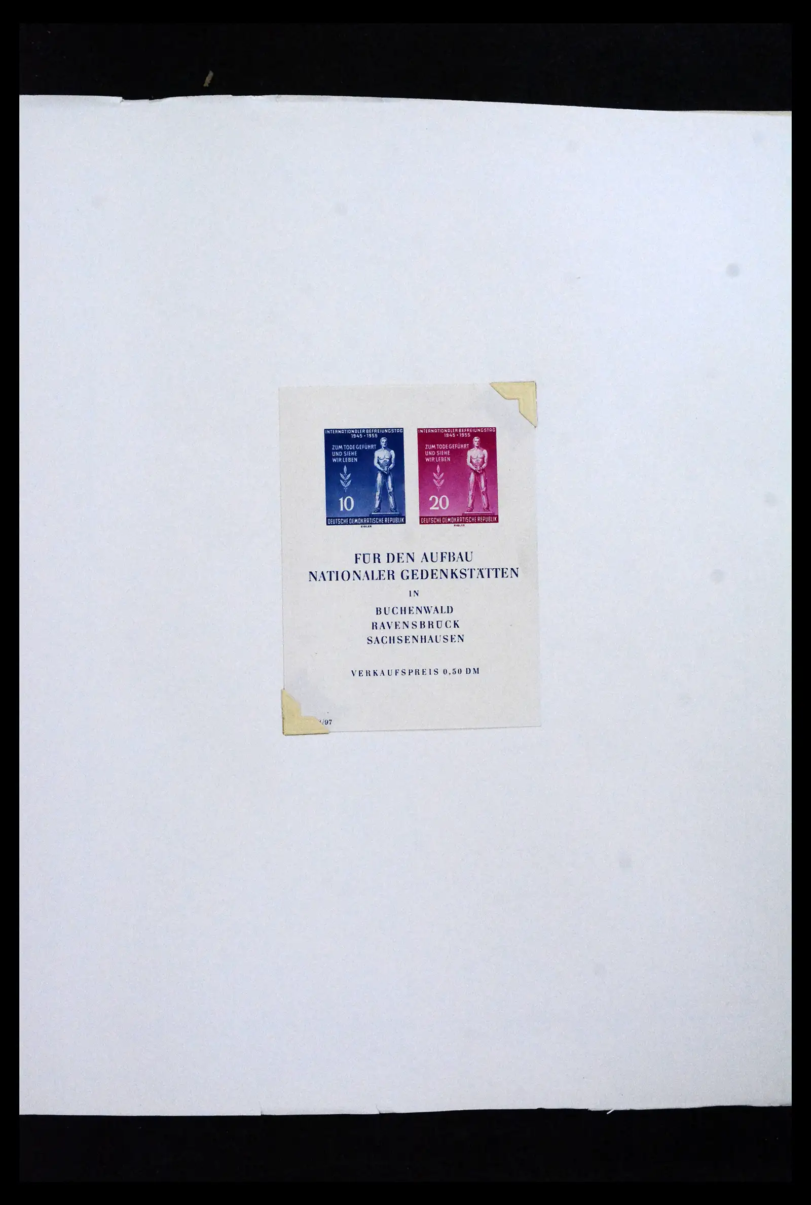 41840 0053 - Postzegelverzameling 41840 Wereld blokken 1925-1961.