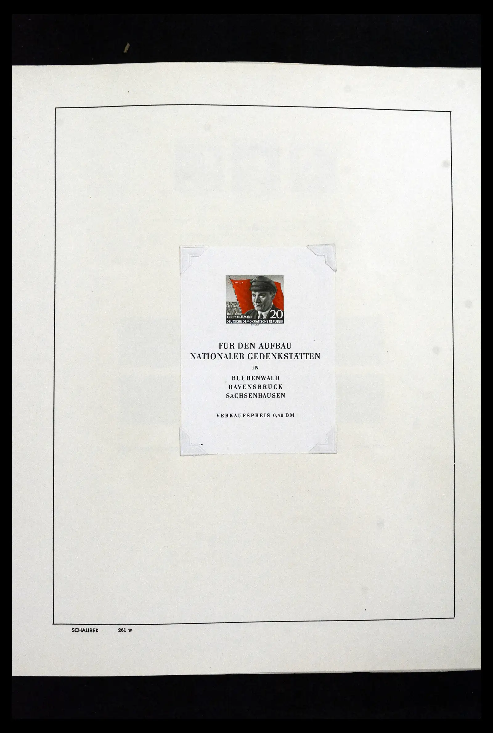 41840 0054 - Postzegelverzameling 41840 Wereld blokken 1925-1961.