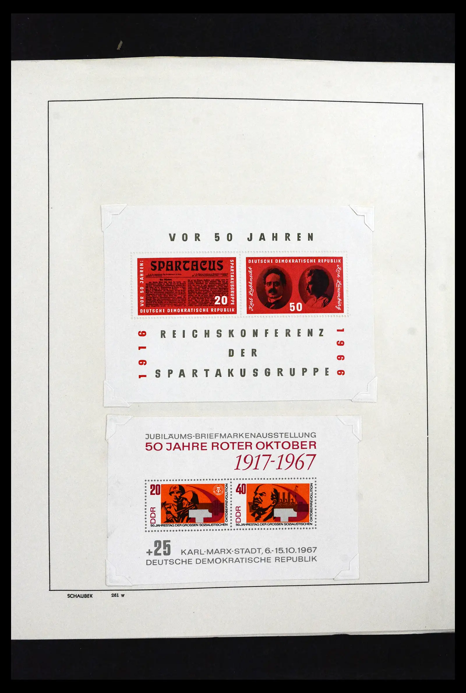 41840 0058 - Postzegelverzameling 41840 Wereld blokken 1925-1961.