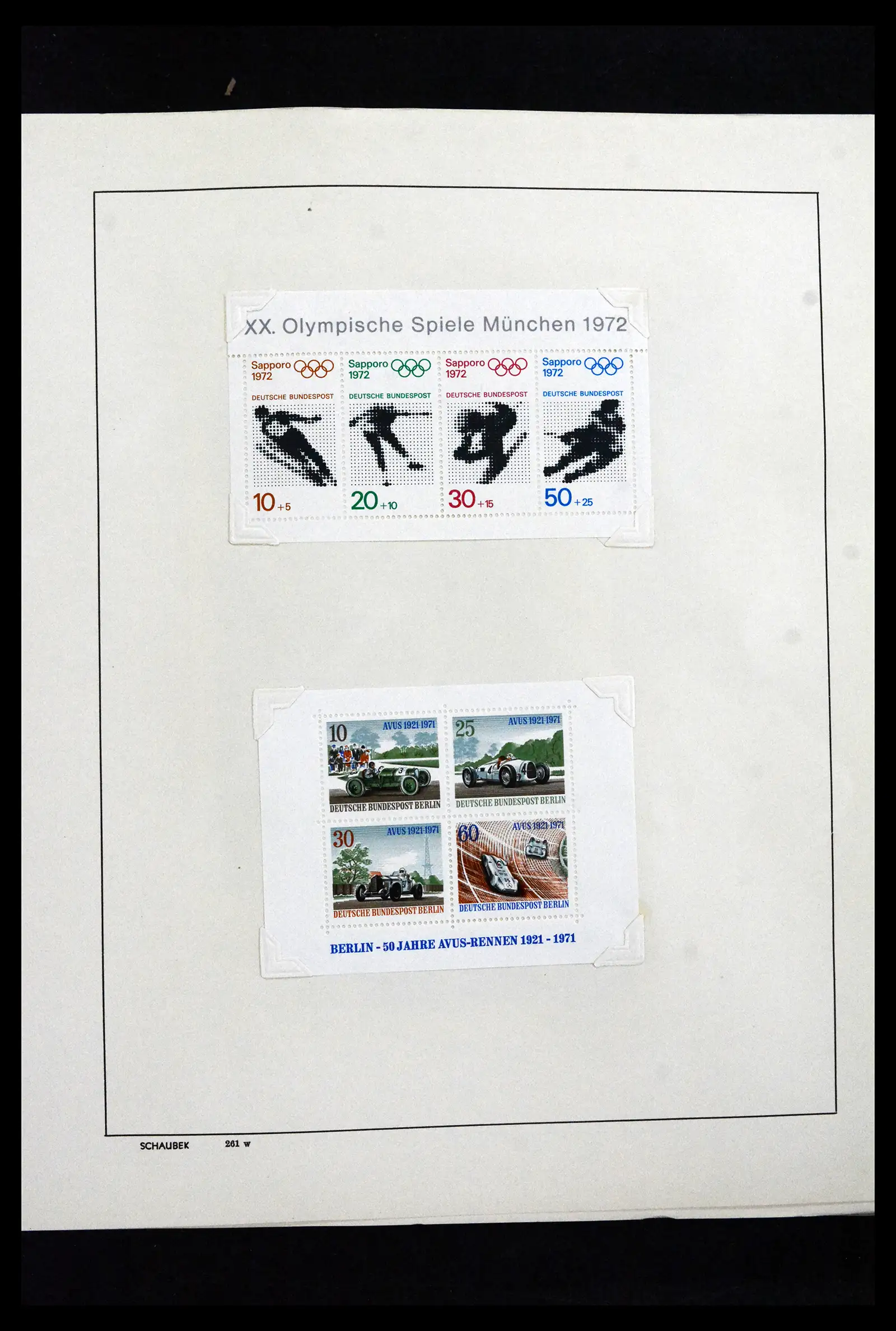 41840 0060 - Postzegelverzameling 41840 Wereld blokken 1925-1961.