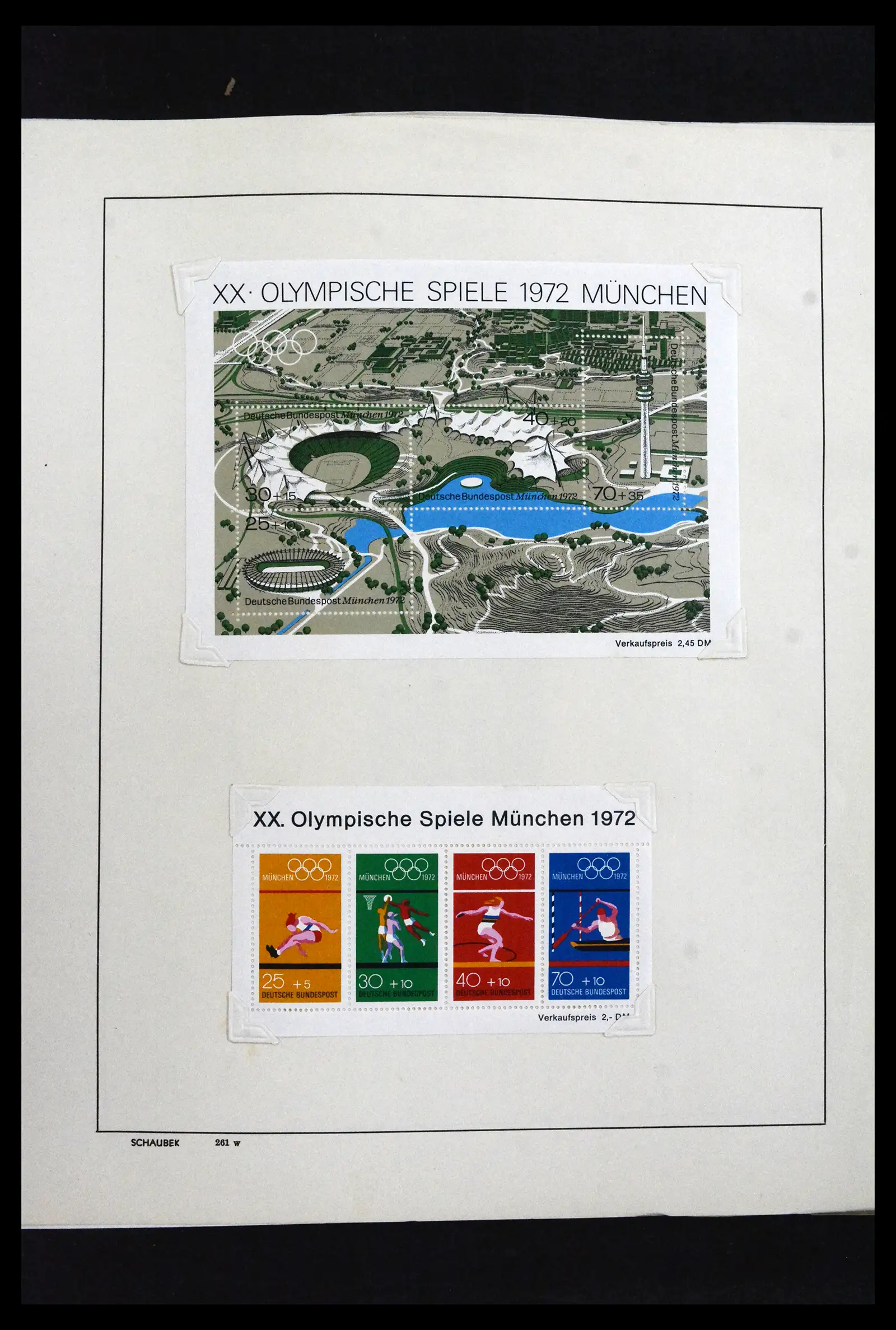 41840 0062 - Postzegelverzameling 41840 Wereld blokken 1925-1961.