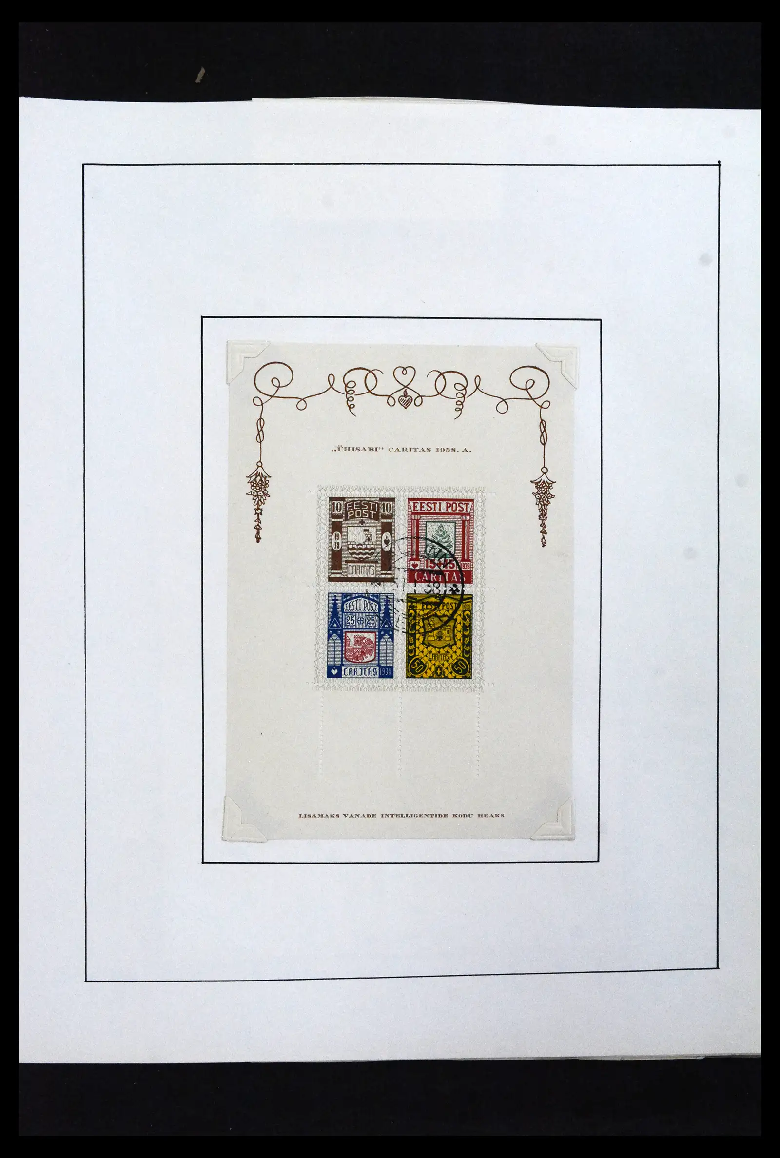 41840 0064 - Postzegelverzameling 41840 Wereld blokken 1925-1961.