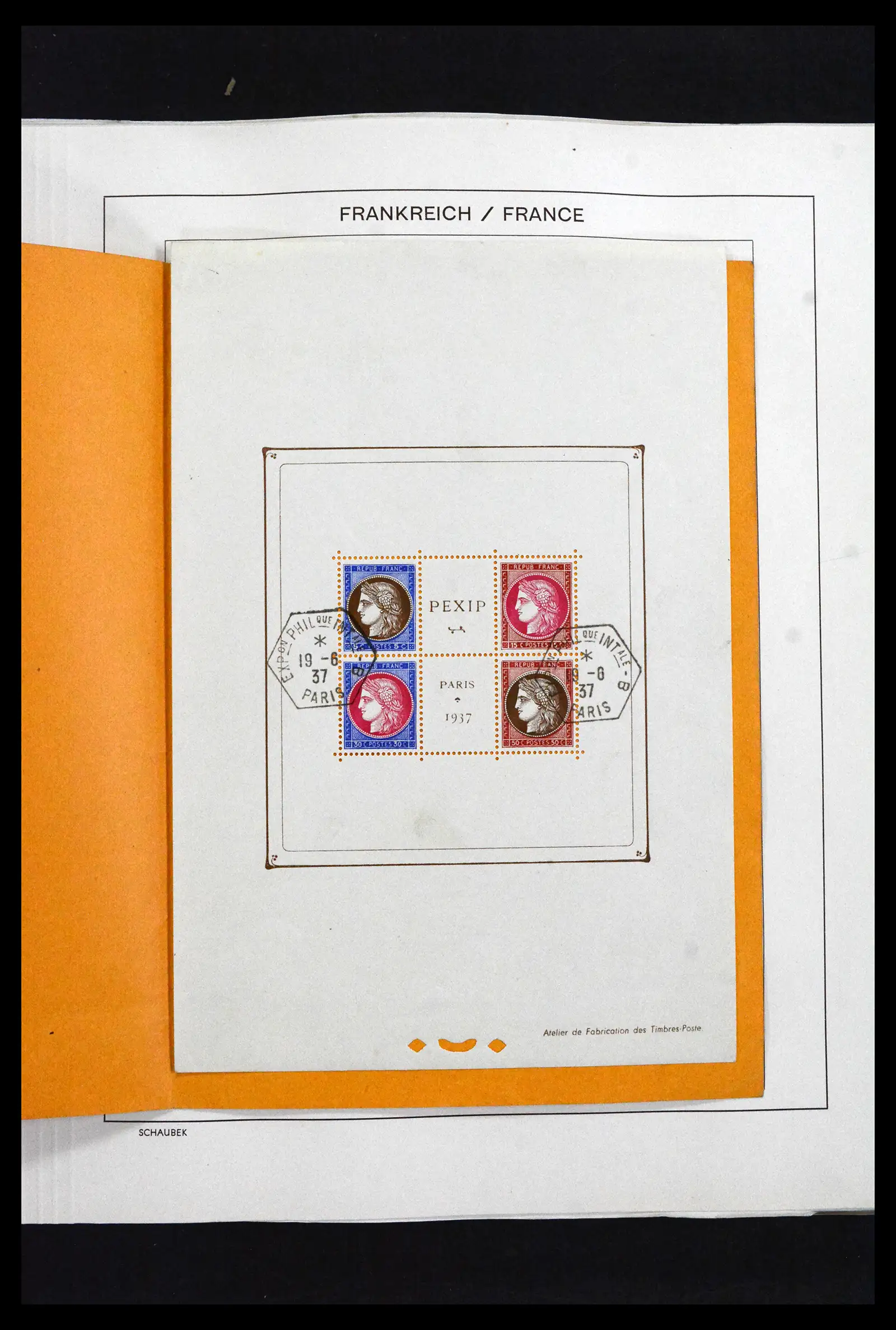 41840 0066 - Postzegelverzameling 41840 Wereld blokken 1925-1961.