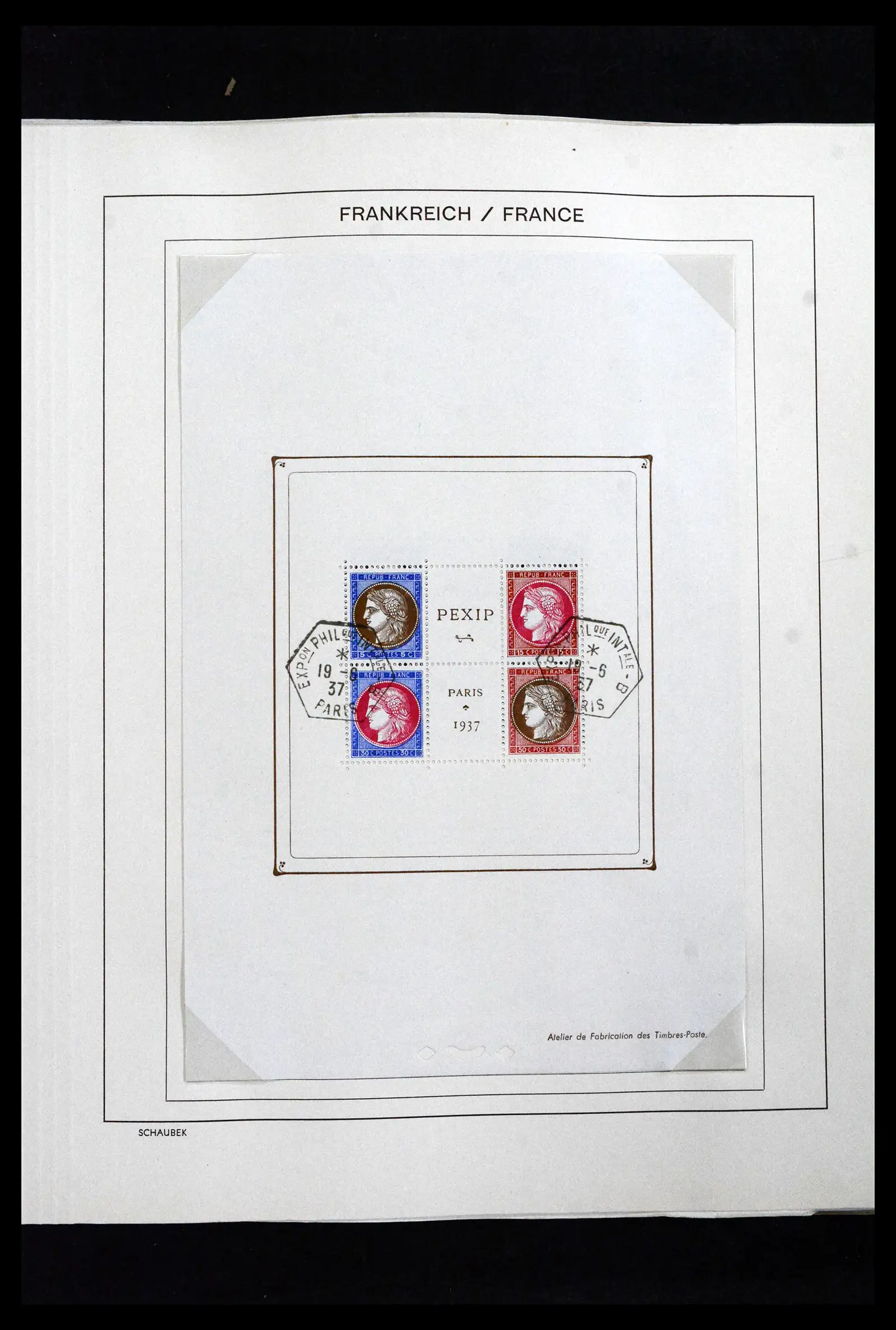 41840 0067 - Postzegelverzameling 41840 Wereld blokken 1925-1961.