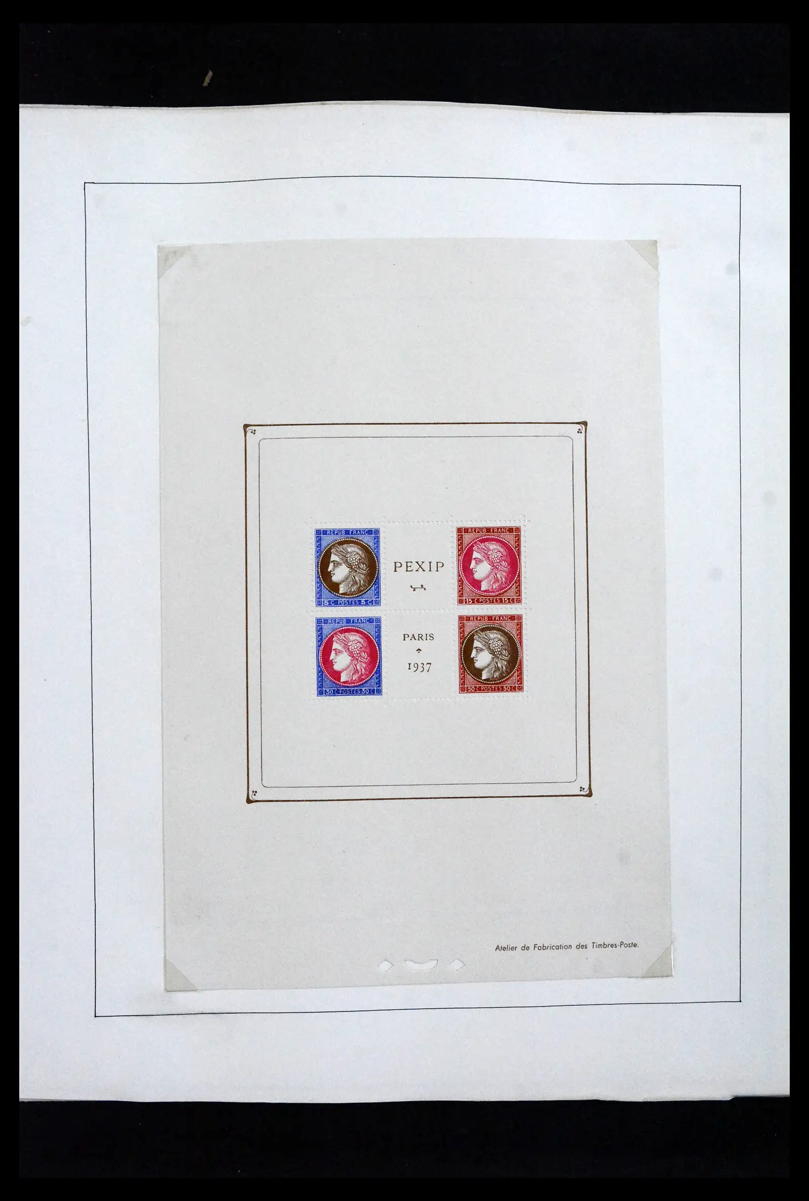 41840 0068 - Postzegelverzameling 41840 Wereld blokken 1925-1961.