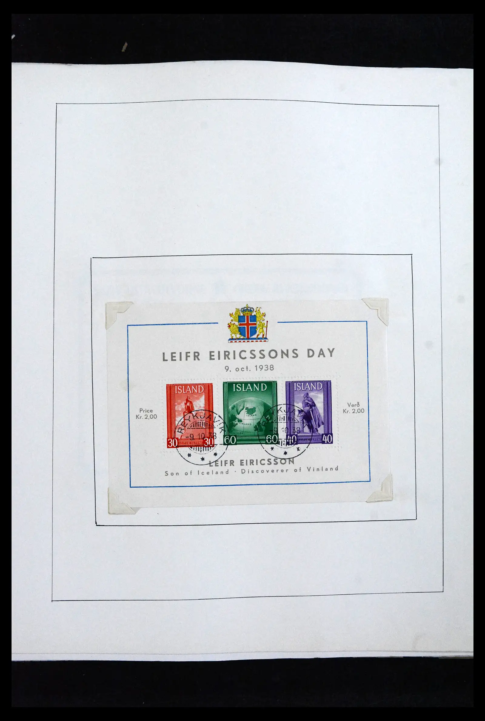 41840 0071 - Postzegelverzameling 41840 Wereld blokken 1925-1961.