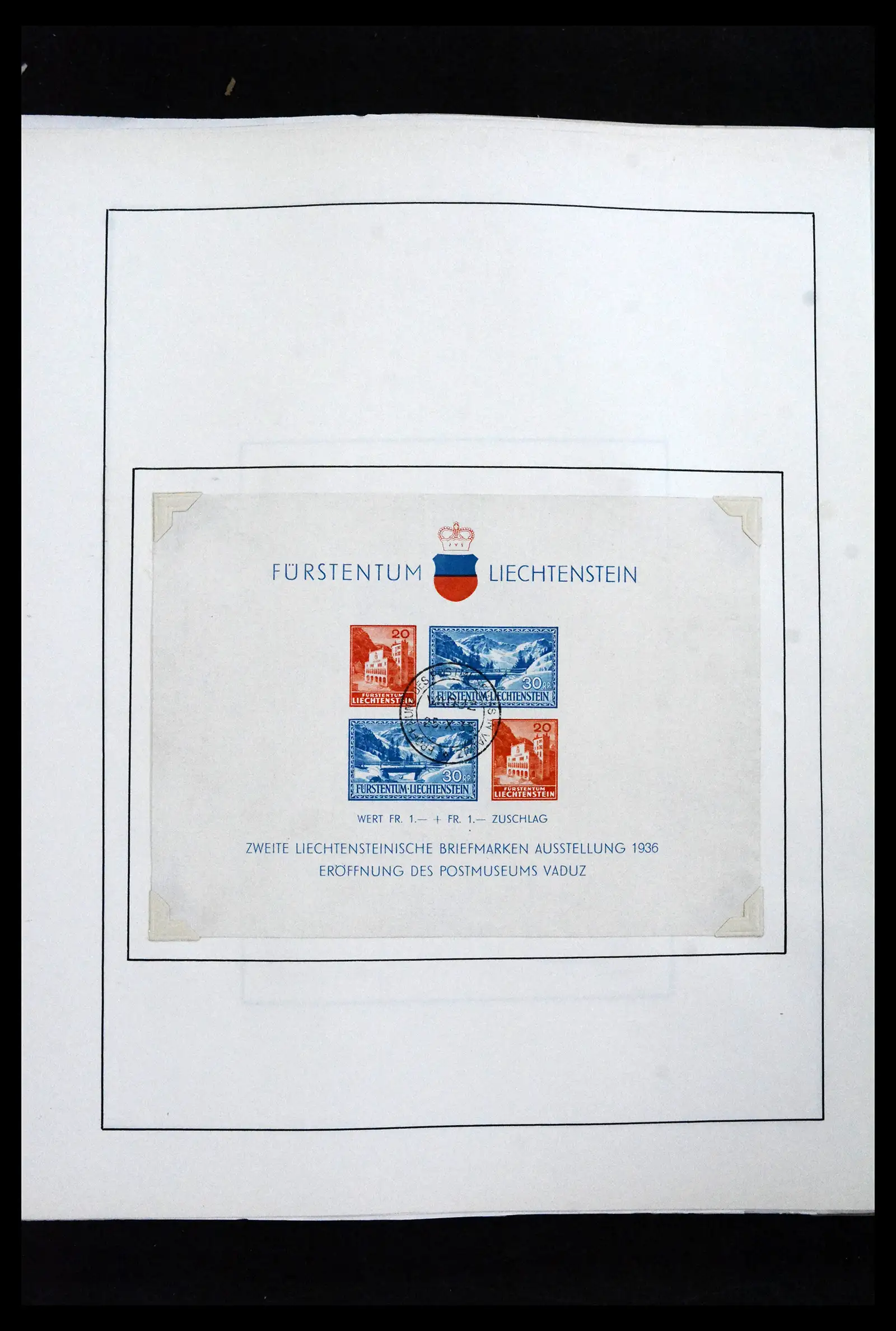 41840 0077 - Postzegelverzameling 41840 Wereld blokken 1925-1961.