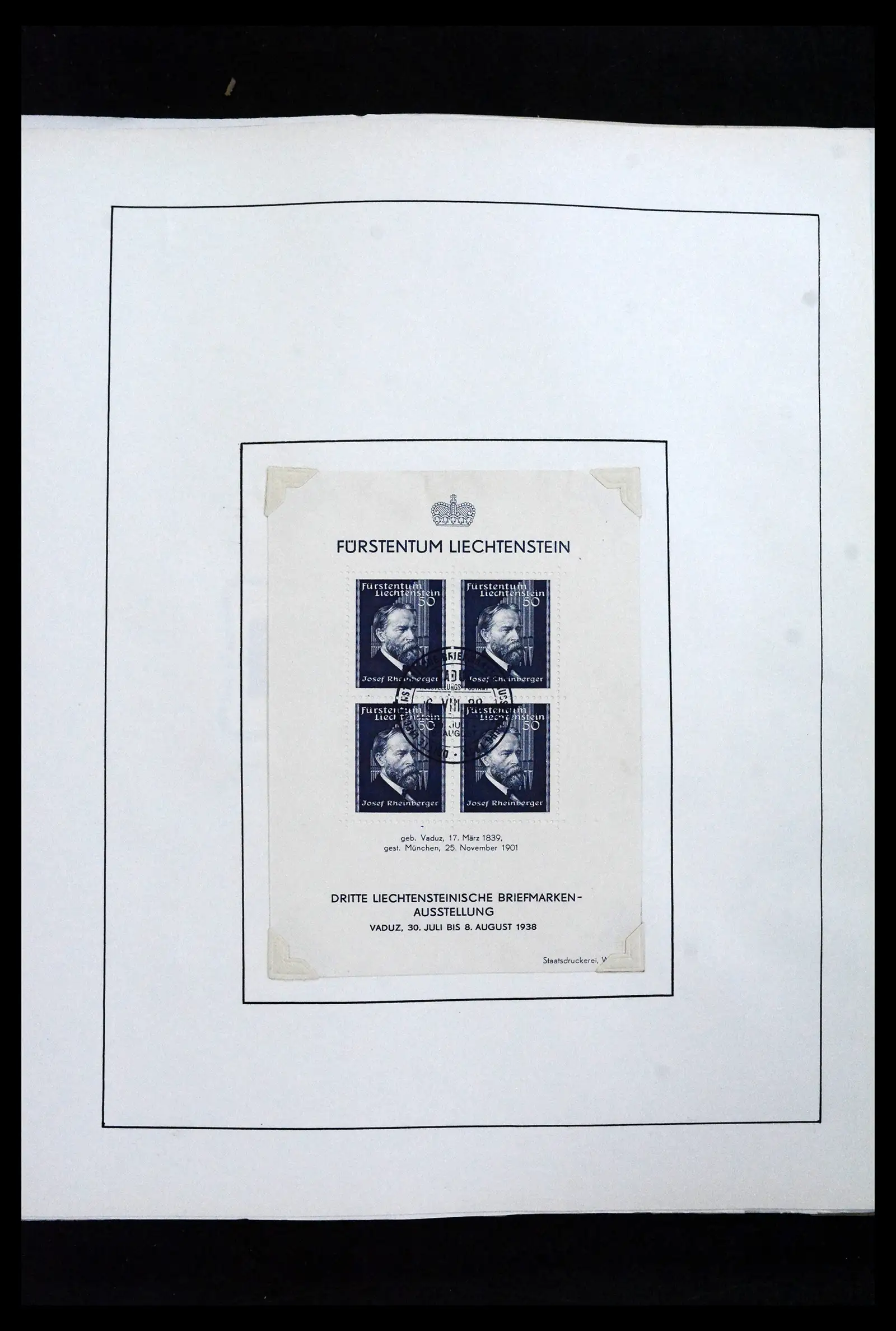 41840 0078 - Postzegelverzameling 41840 Wereld blokken 1925-1961.