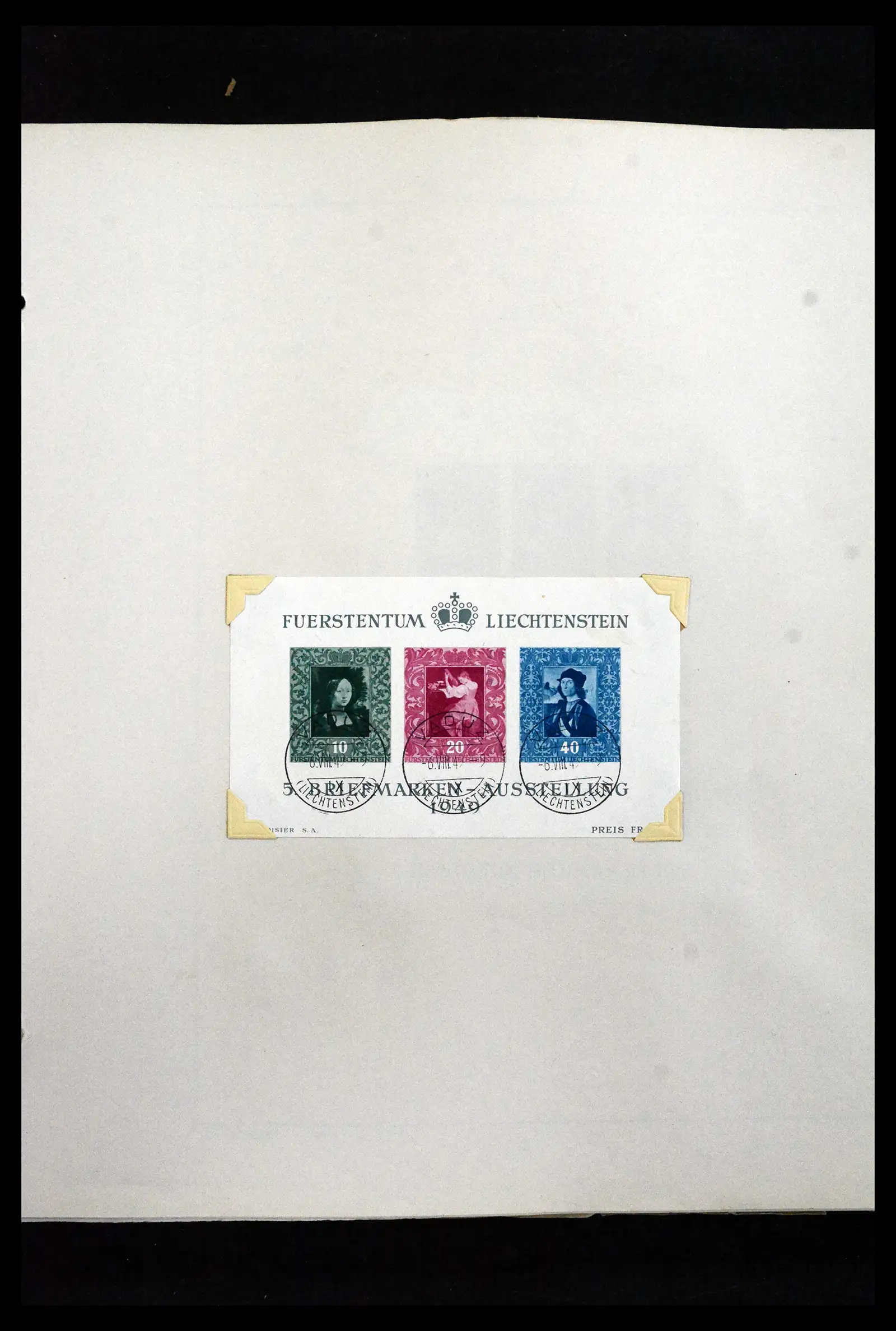 41840 0080 - Postzegelverzameling 41840 Wereld blokken 1925-1961.