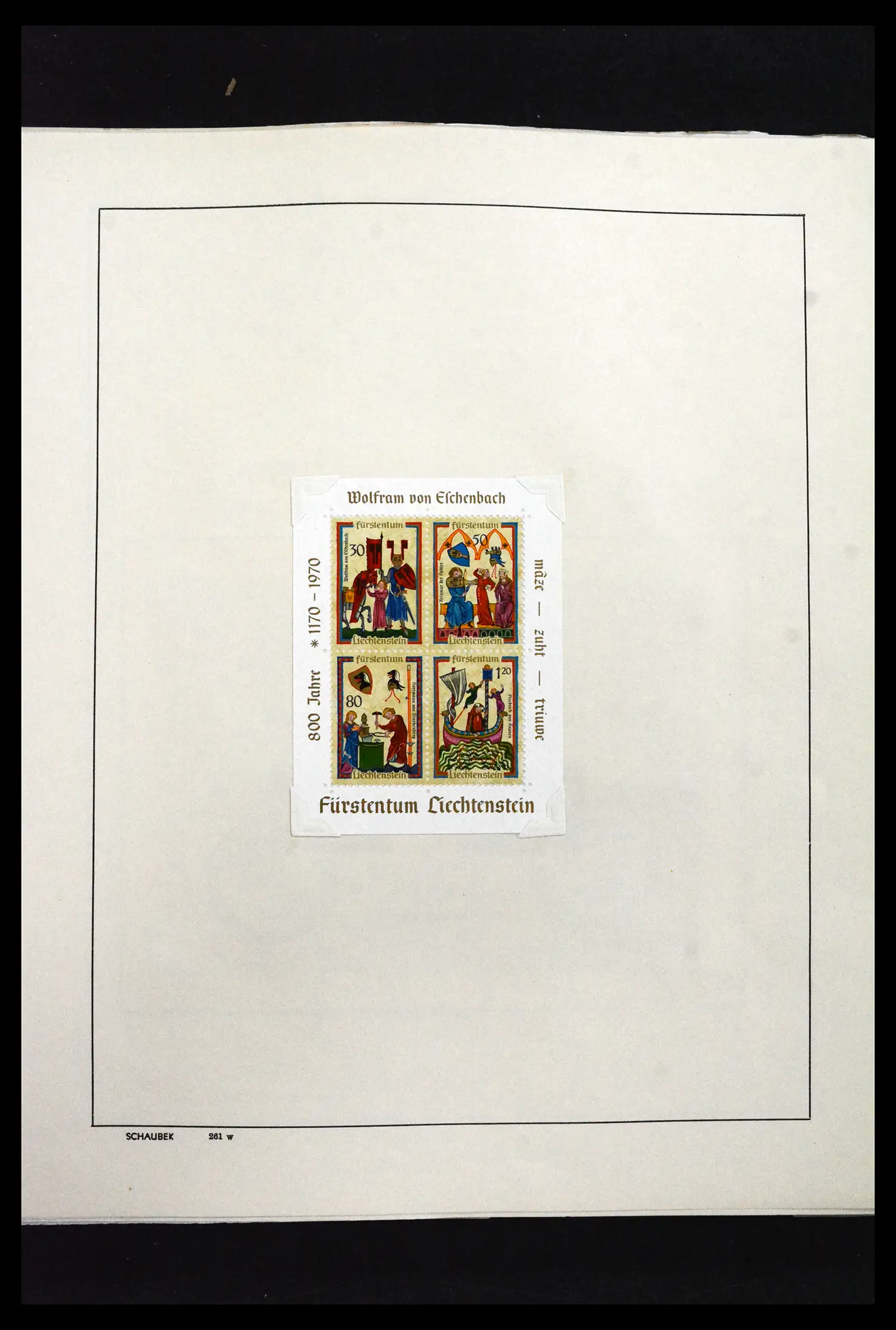 41840 0083 - Postzegelverzameling 41840 Wereld blokken 1925-1961.