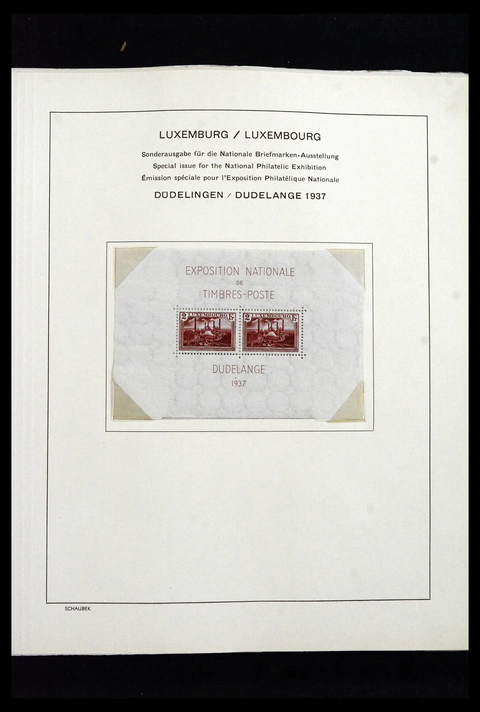 41840 0085 - Postzegelverzameling 41840 Wereld blokken 1925-1961.