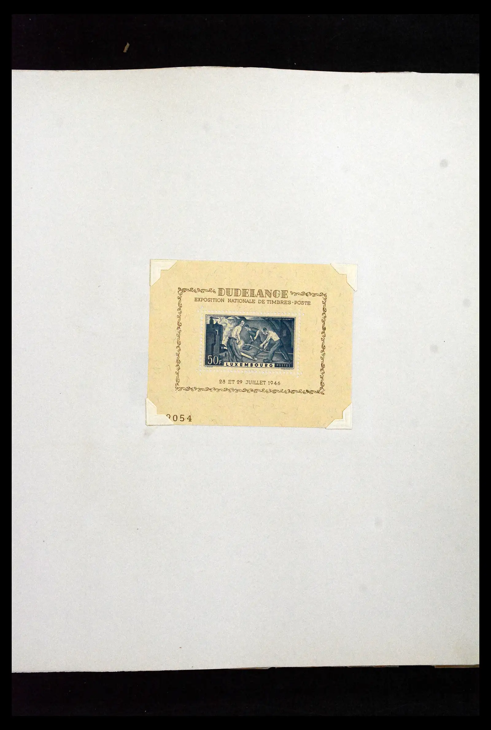 41840 0086 - Postzegelverzameling 41840 Wereld blokken 1925-1961.