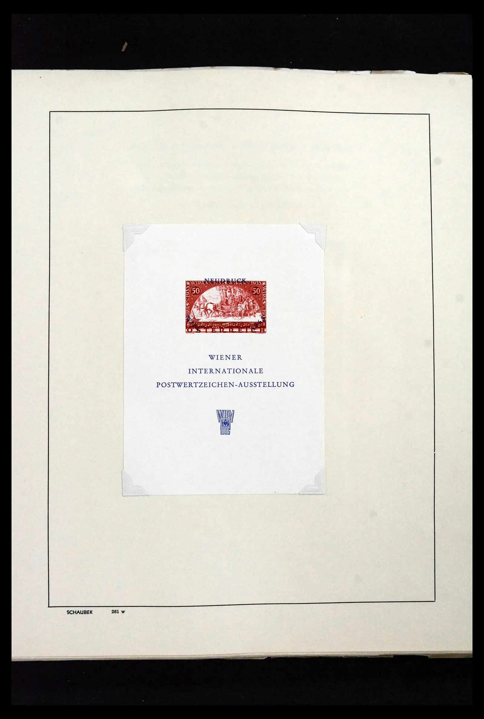 41840 0093 - Postzegelverzameling 41840 Wereld blokken 1925-1961.