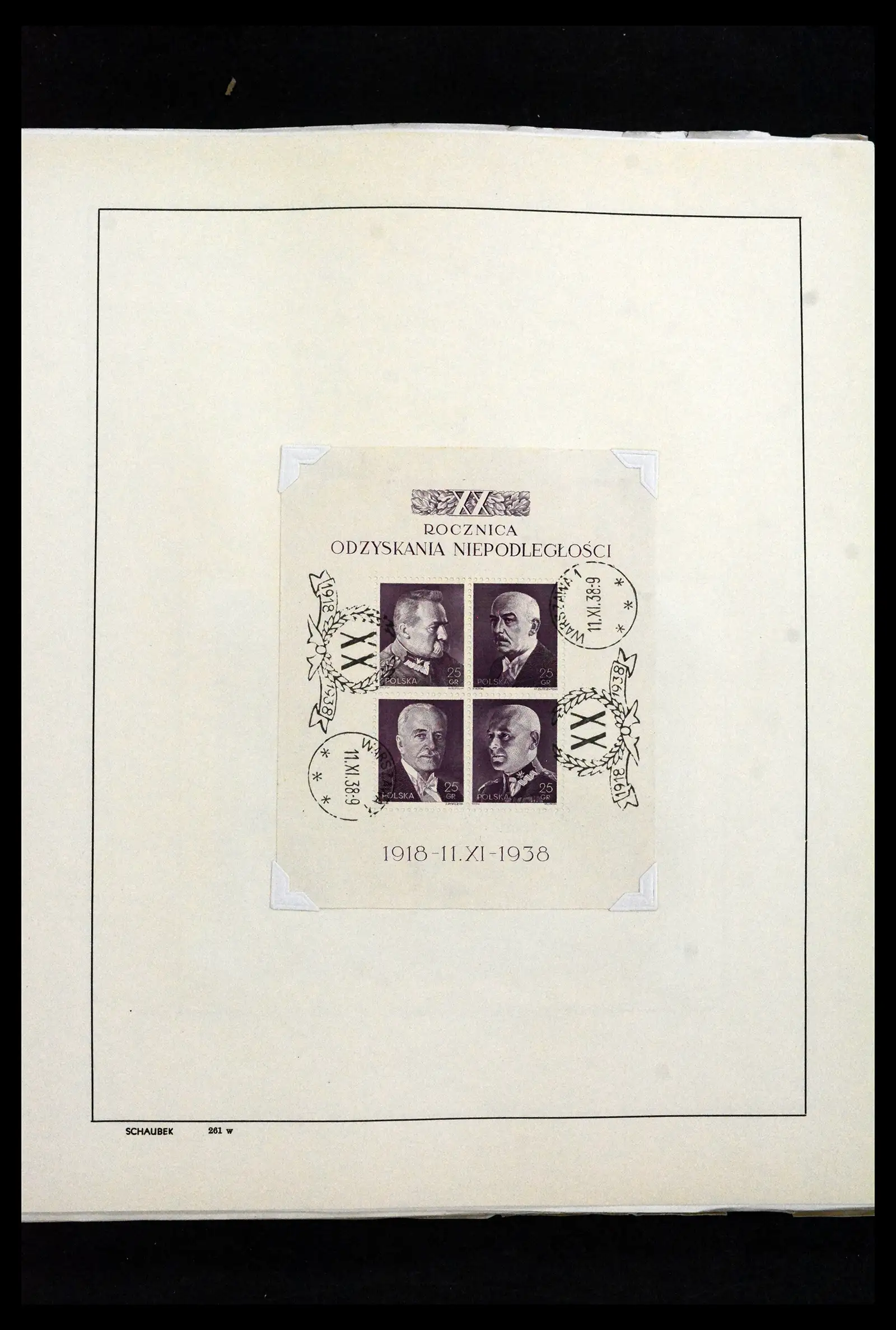 41840 0097 - Postzegelverzameling 41840 Wereld blokken 1925-1961.