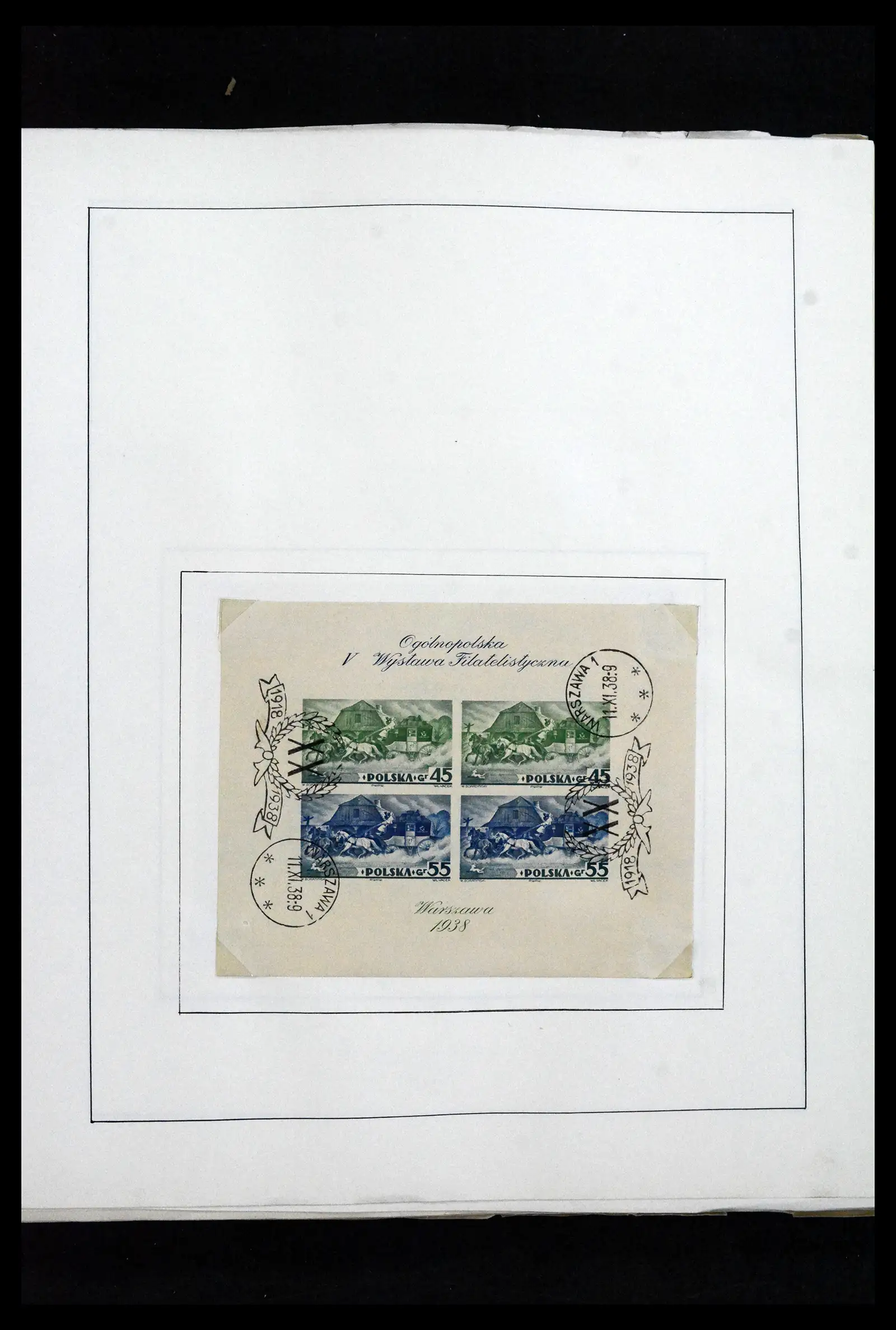 41840 0098 - Postzegelverzameling 41840 Wereld blokken 1925-1961.