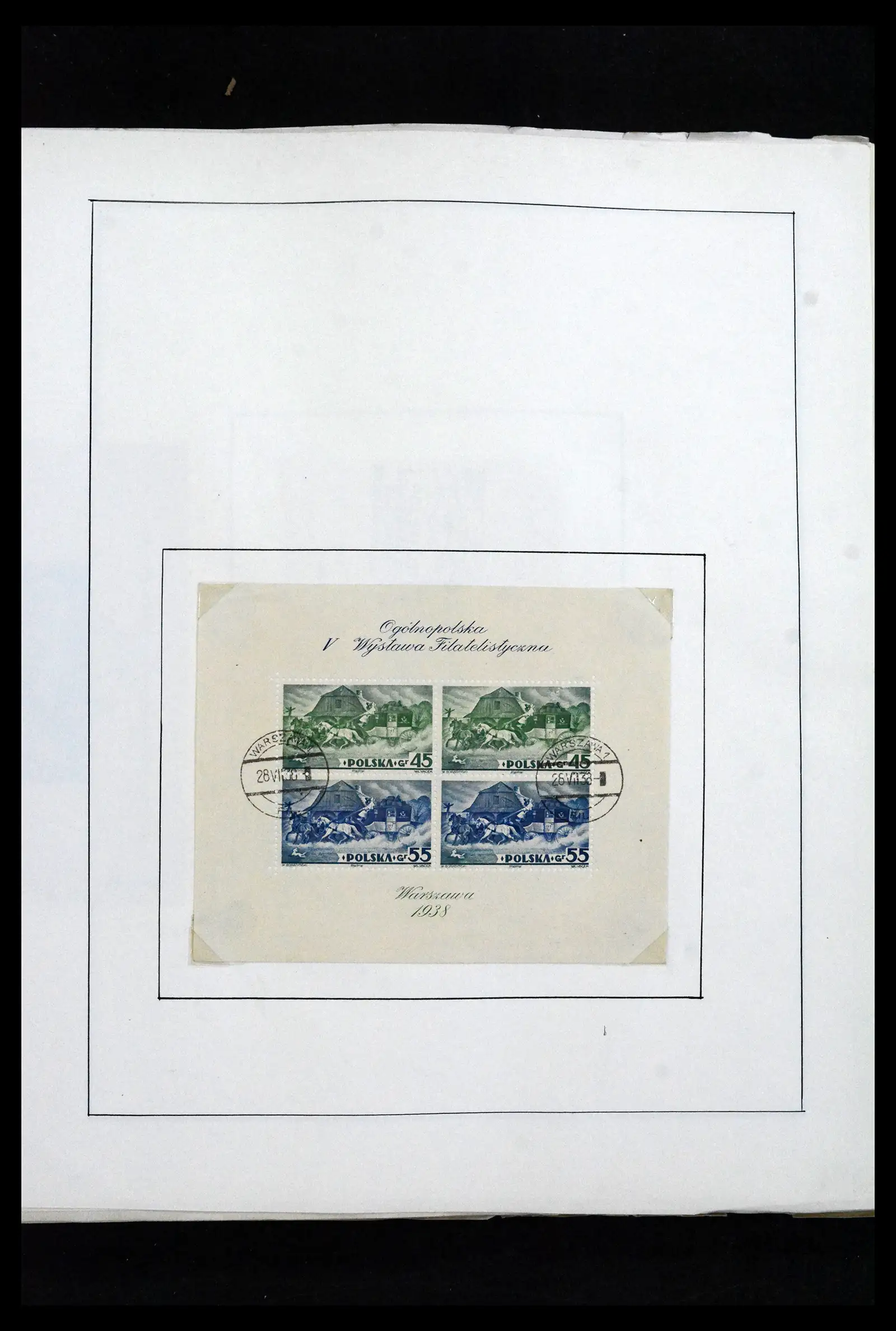 41840 0099 - Postzegelverzameling 41840 Wereld blokken 1925-1961.