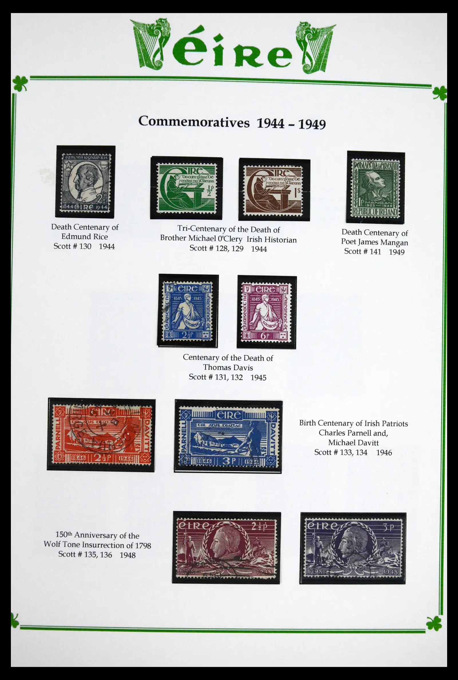 41843 0029 - Postzegelverzameling 41843 Ierland 1922-1980.