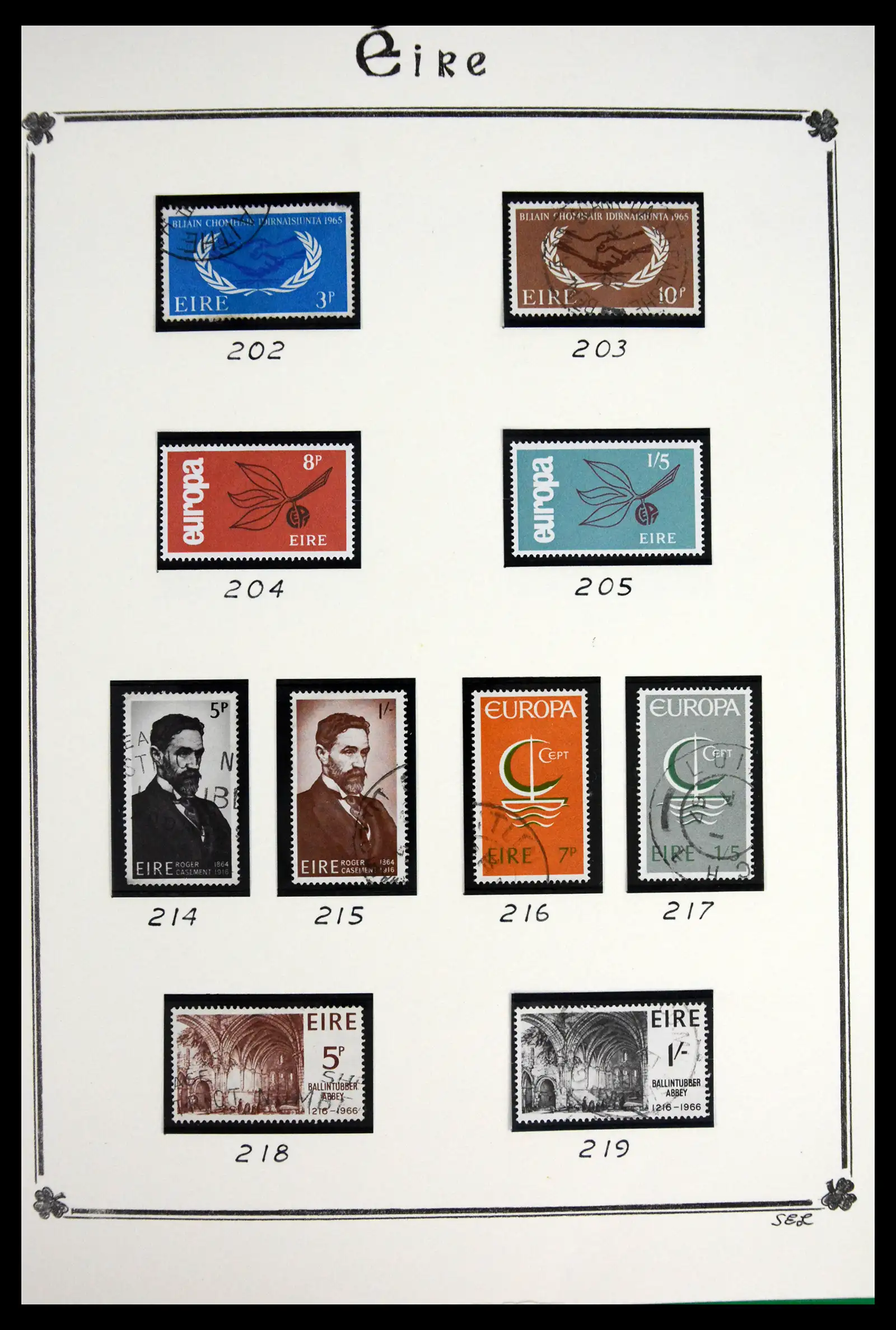 41843 0037 - Postzegelverzameling 41843 Ierland 1922-1980.