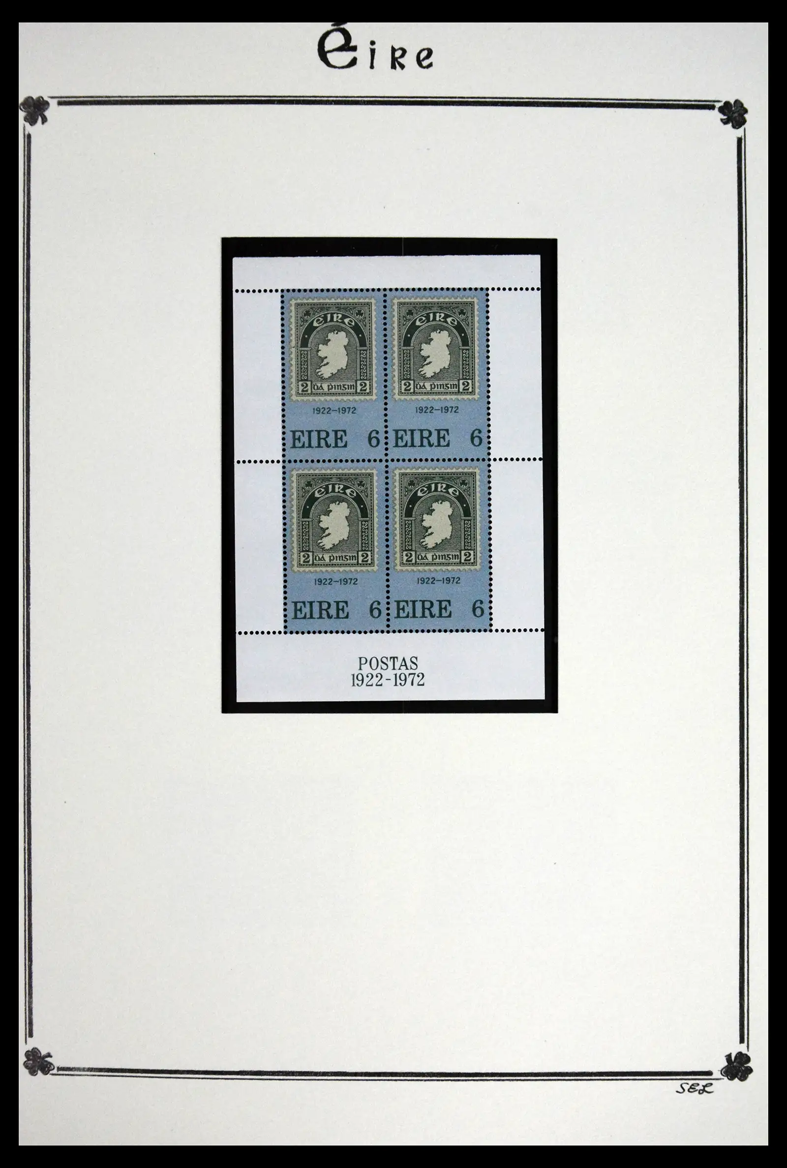 41843 0047 - Postzegelverzameling 41843 Ierland 1922-1980.