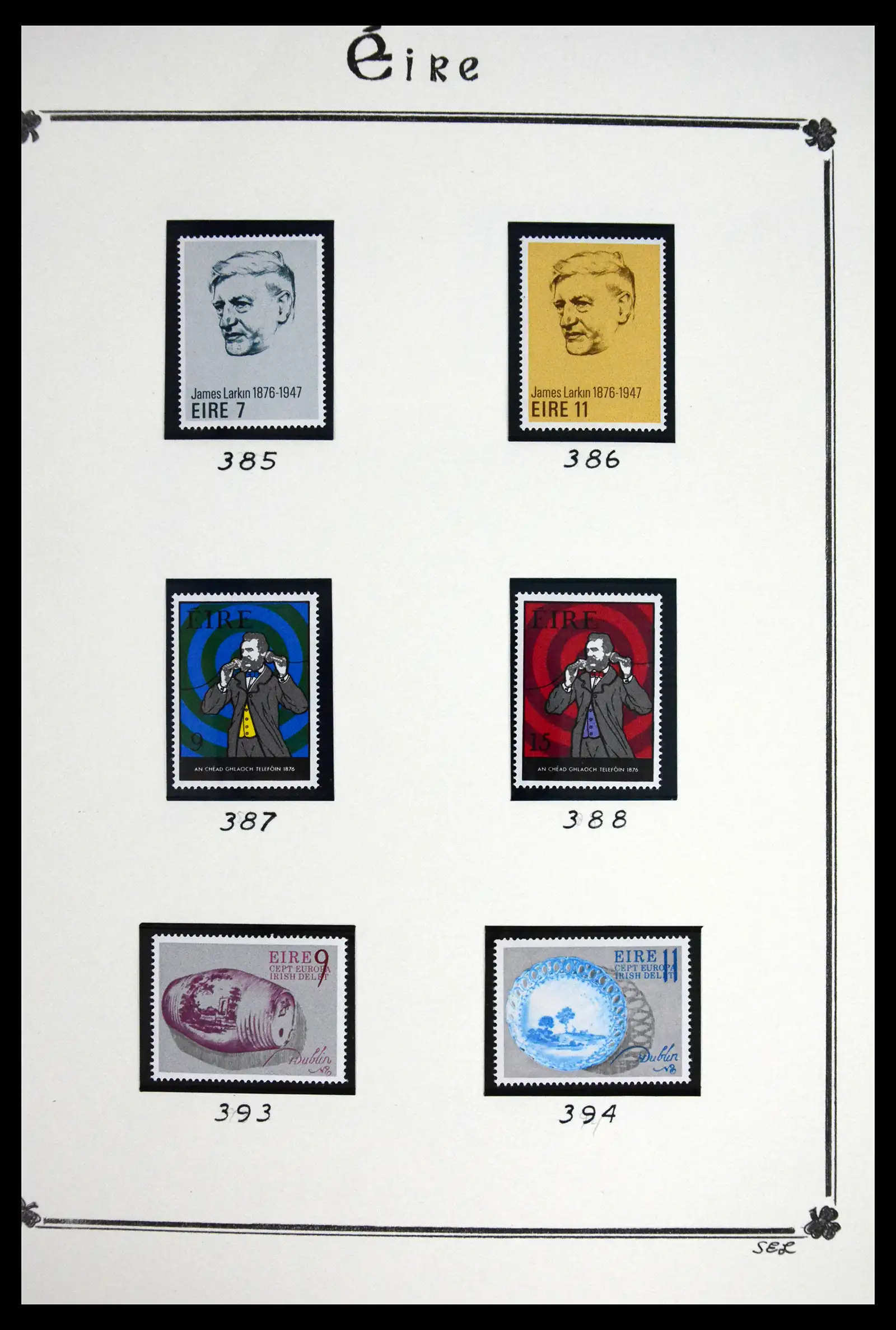 41843 0053 - Postzegelverzameling 41843 Ierland 1922-1980.