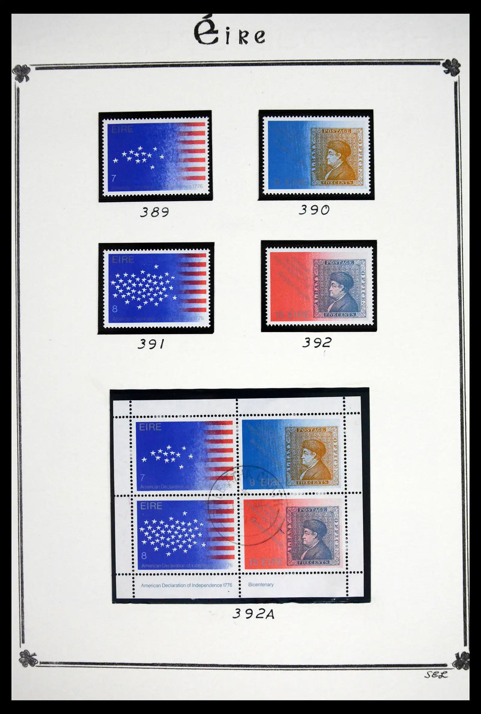41843 0055 - Postzegelverzameling 41843 Ierland 1922-1980.