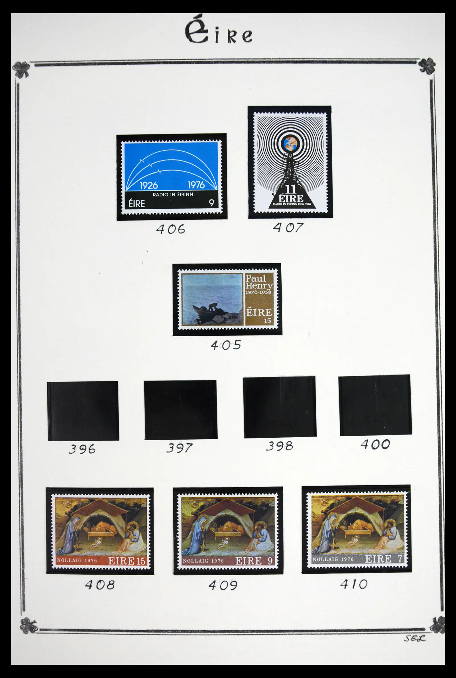 41843 0056 - Postzegelverzameling 41843 Ierland 1922-1980.