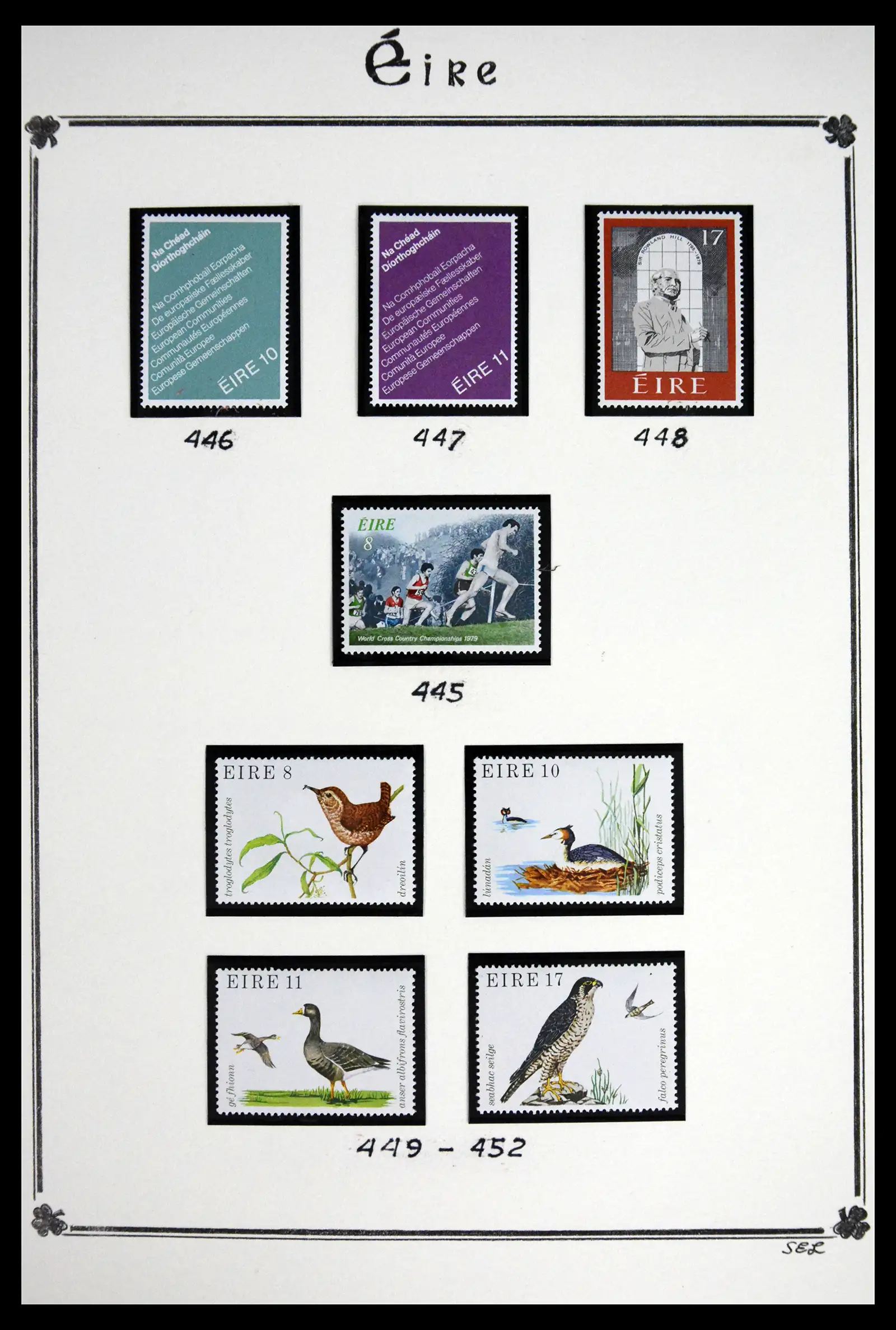 41843 0060 - Postzegelverzameling 41843 Ierland 1922-1980.