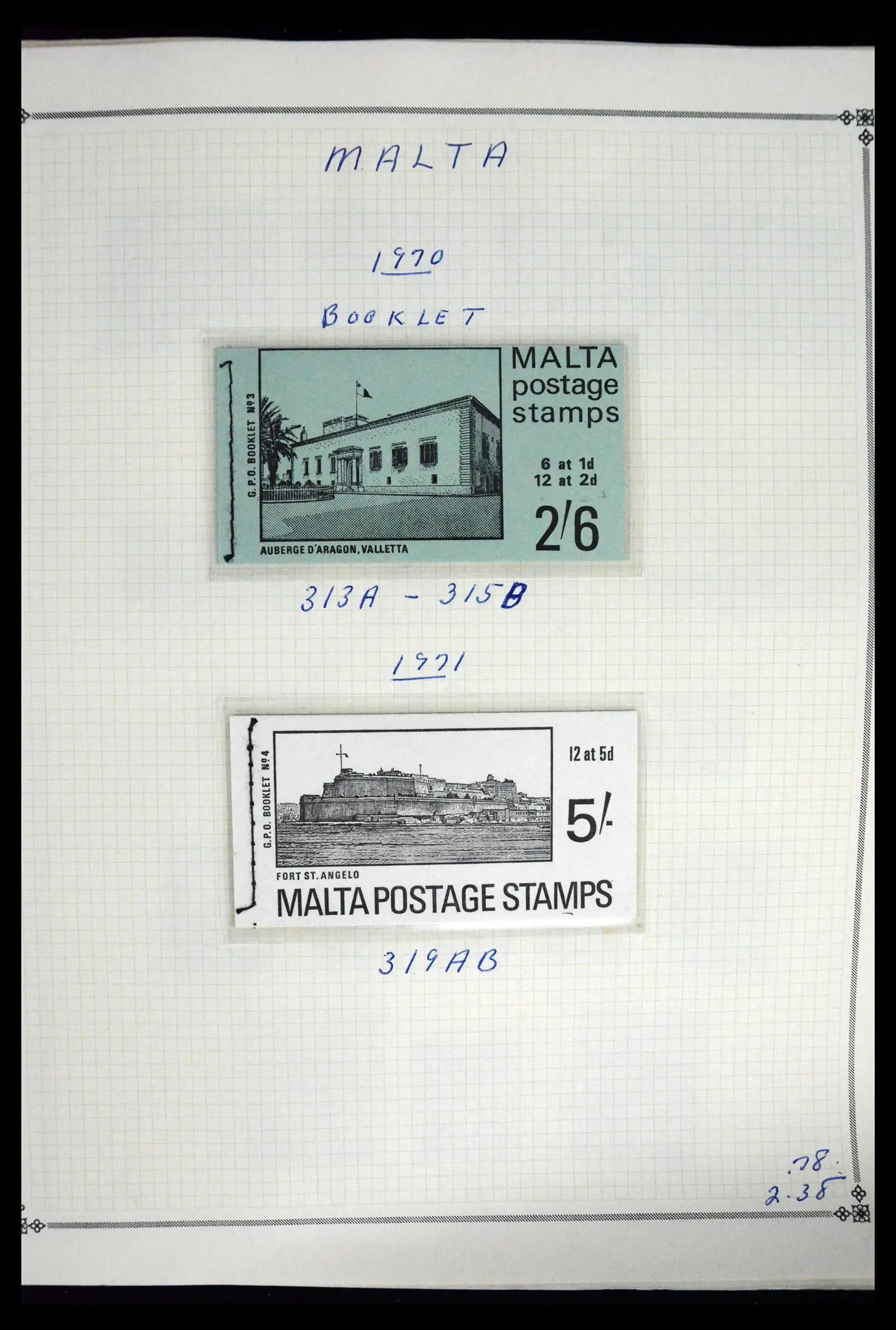 41844 0031 - Postzegelverzameling 41844 Malta 1860-2014.