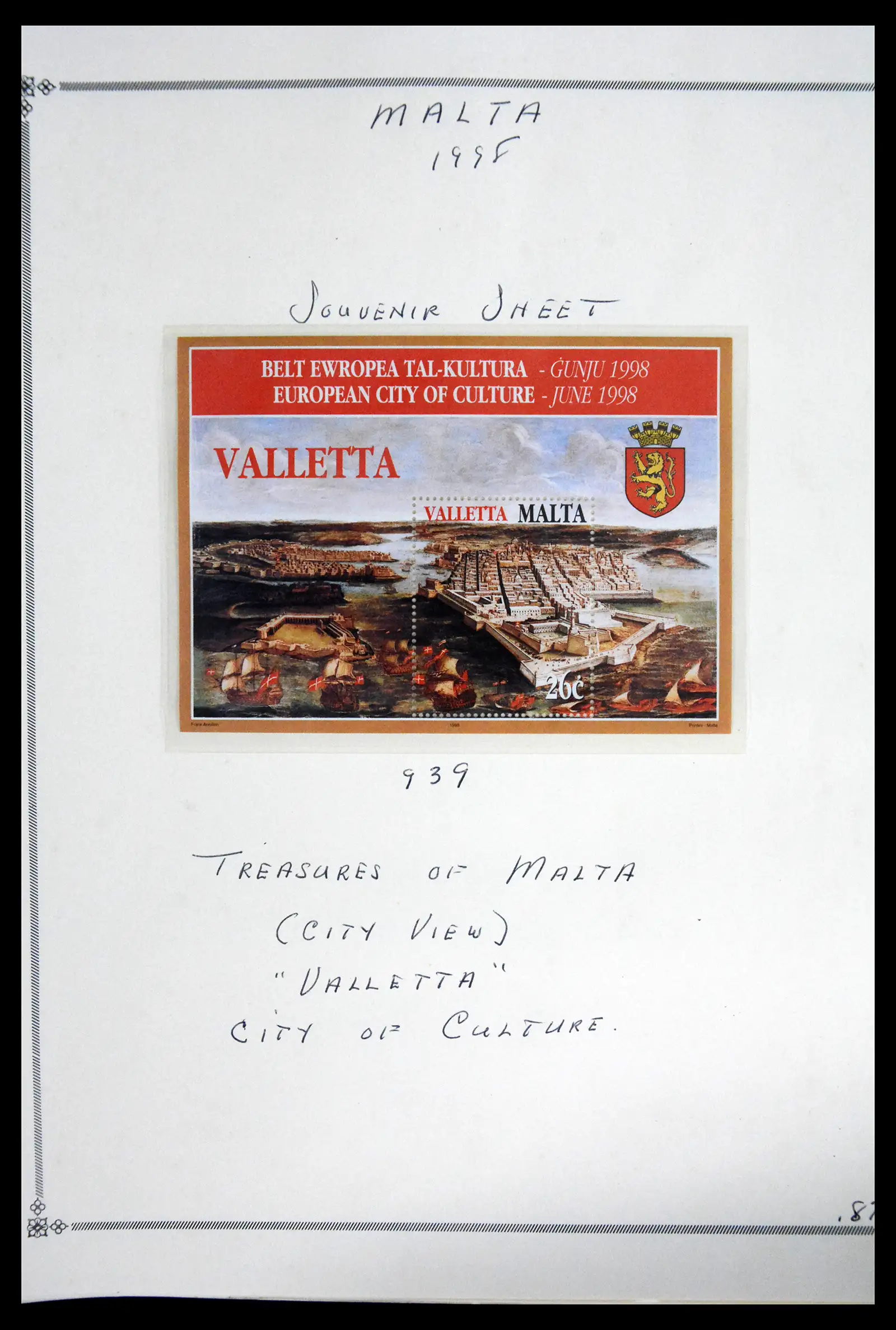 41844 0091 - Postzegelverzameling 41844 Malta 1860-2014.