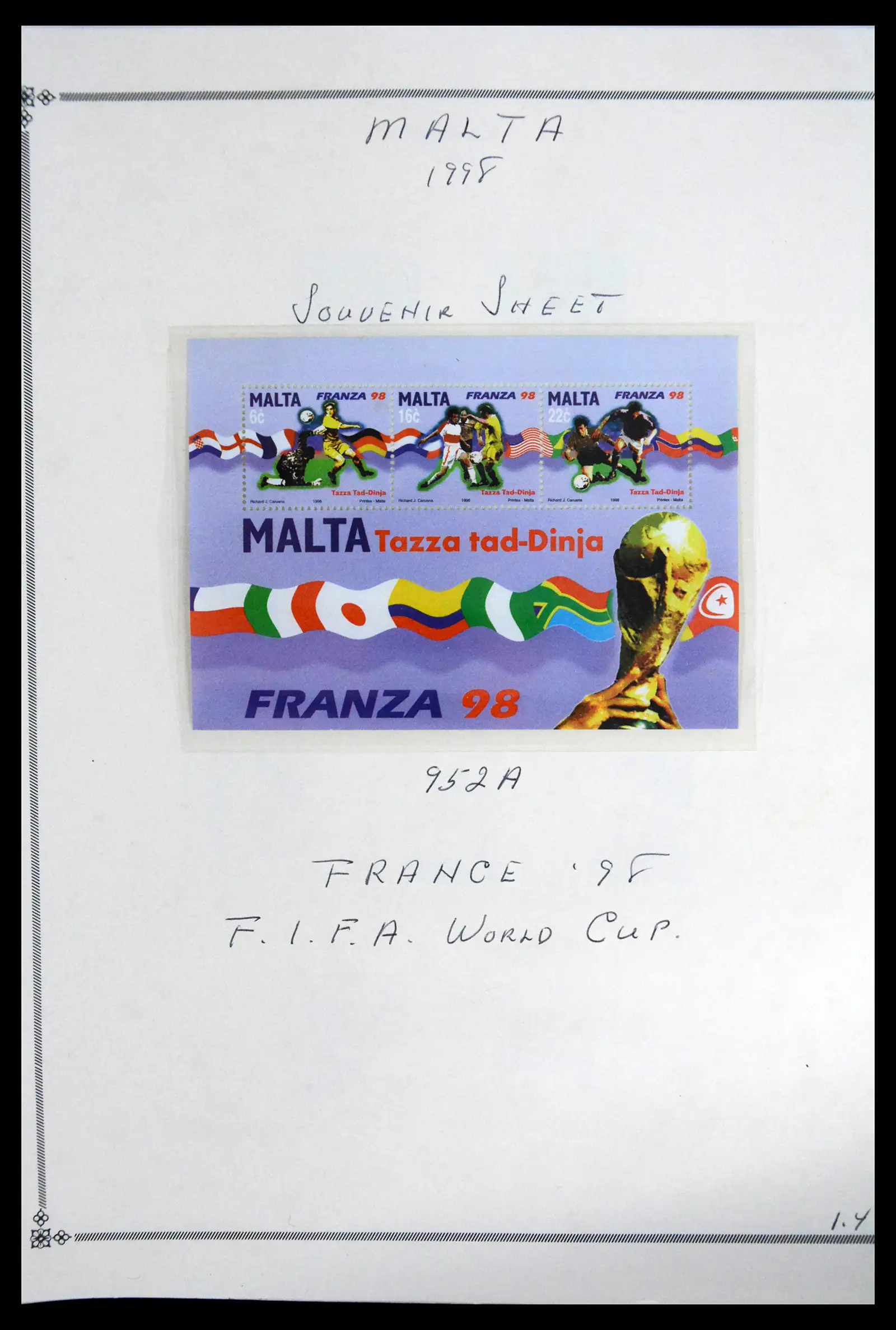 41844 0092 - Postzegelverzameling 41844 Malta 1860-2014.