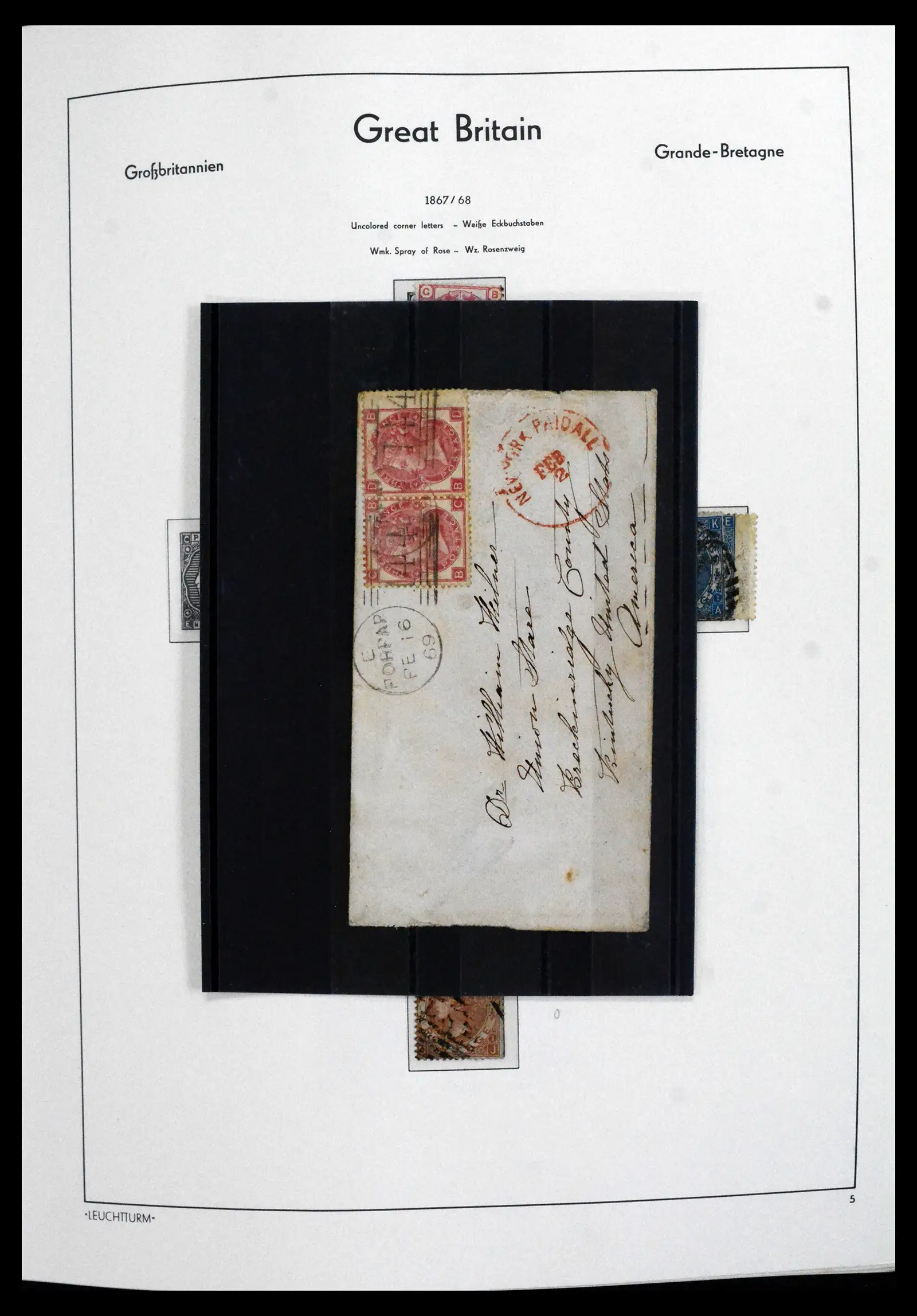 41845 0005 - Postzegelverzameling 41845 Engeland 1840-1978.