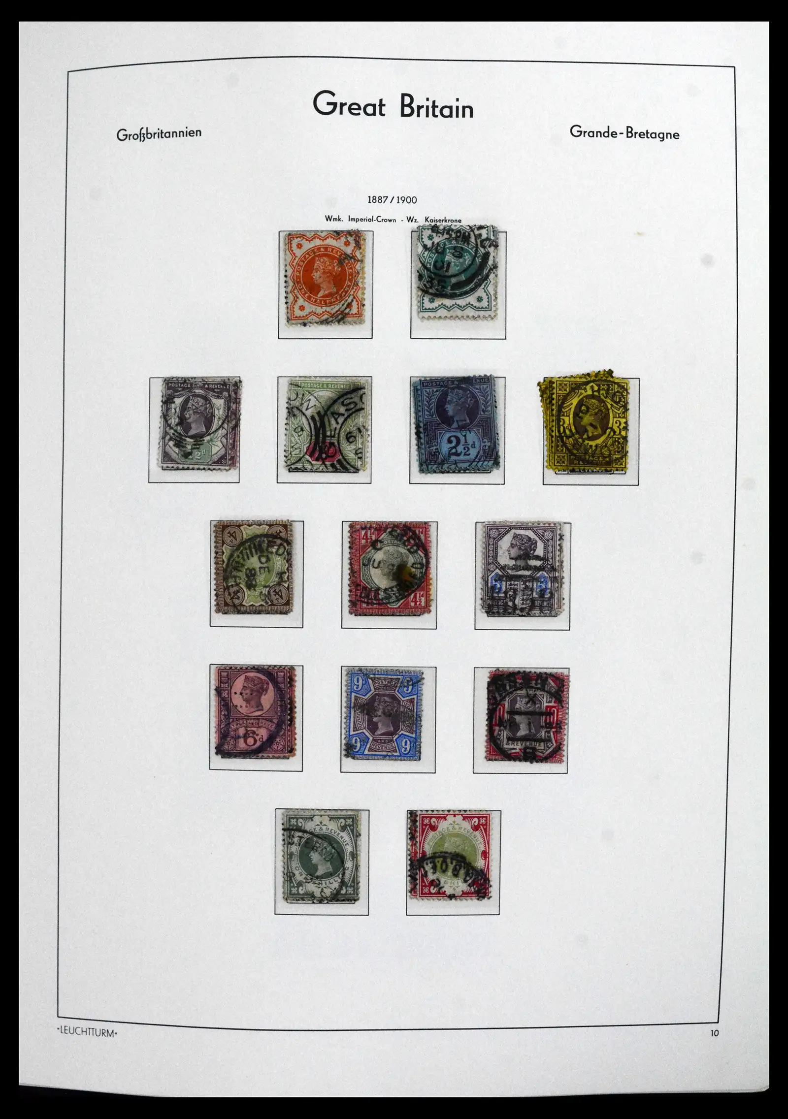 41845 0011 - Postzegelverzameling 41845 Engeland 1840-1978.