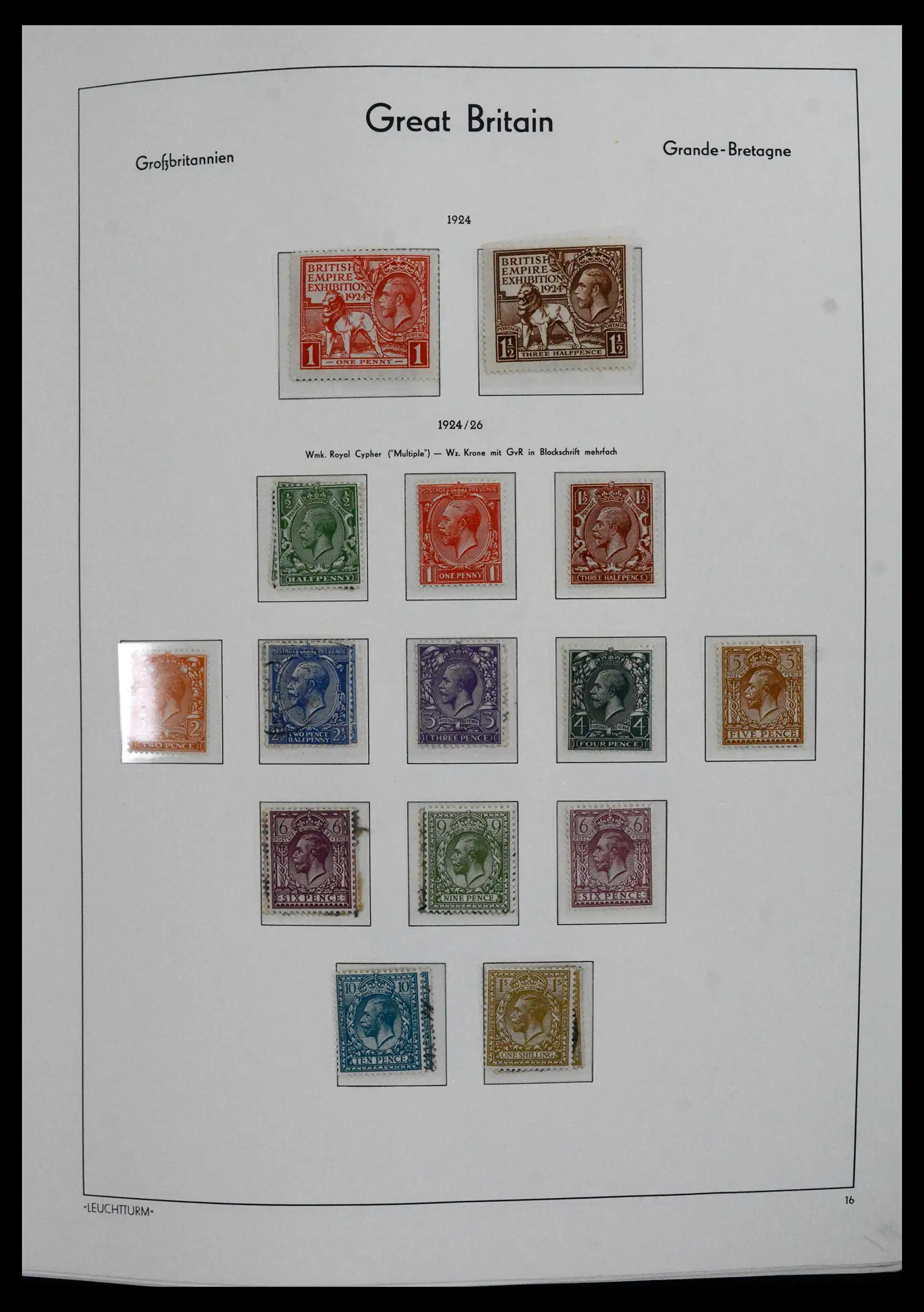 41845 0016 - Postzegelverzameling 41845 Engeland 1840-1978.